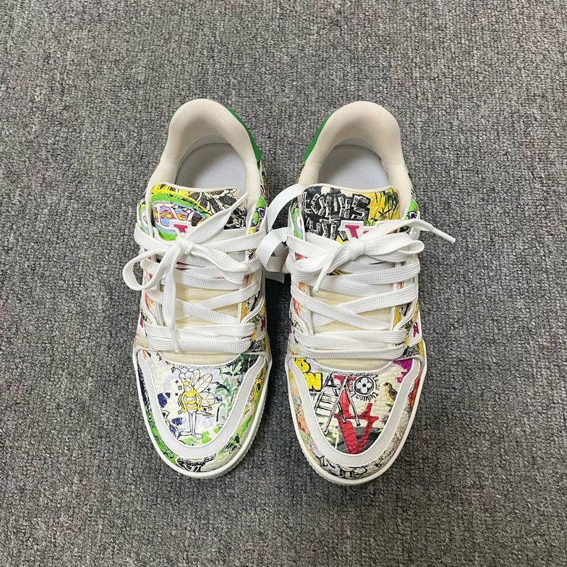 Louis Vuitton Louis Vuitton Trendy Low Top Sneakers 0079 Size US 6.5 / EU 39-40 - 1 Thumbnail