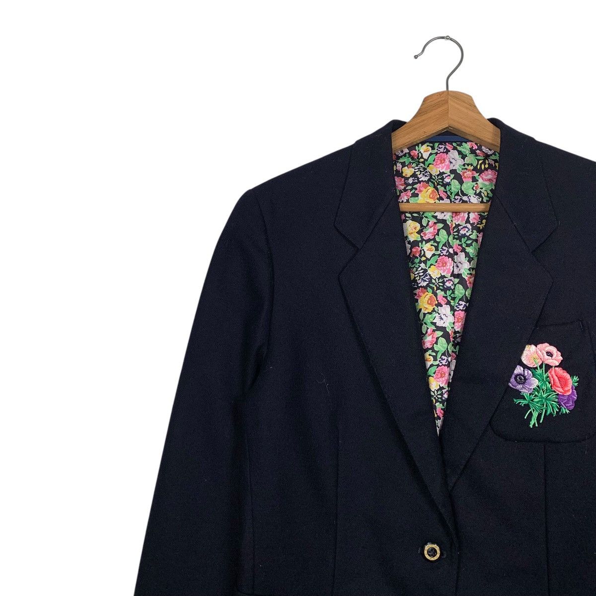 Kenzo Kenzo Flower Design Casual Jacket Size S / US 4 / IT 40 - 6 Thumbnail