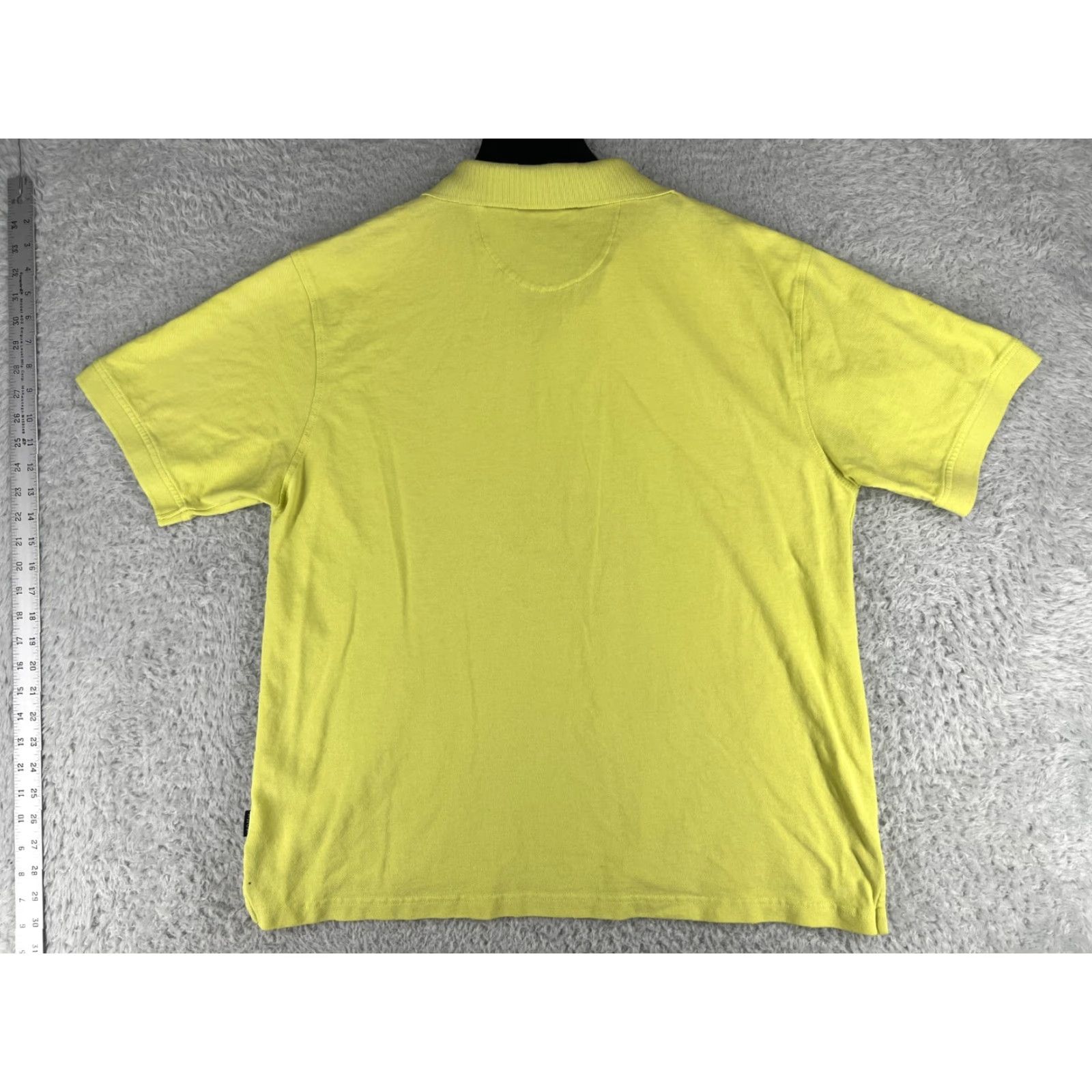 Izod IZOD Polo Shirt Mens XL Green 100% Cotton Short Sleeve Casual Golf Slim Fit Polo Shirt Mens XL Green Size US XL / EU 56 / 4 - 2 Thumbnail