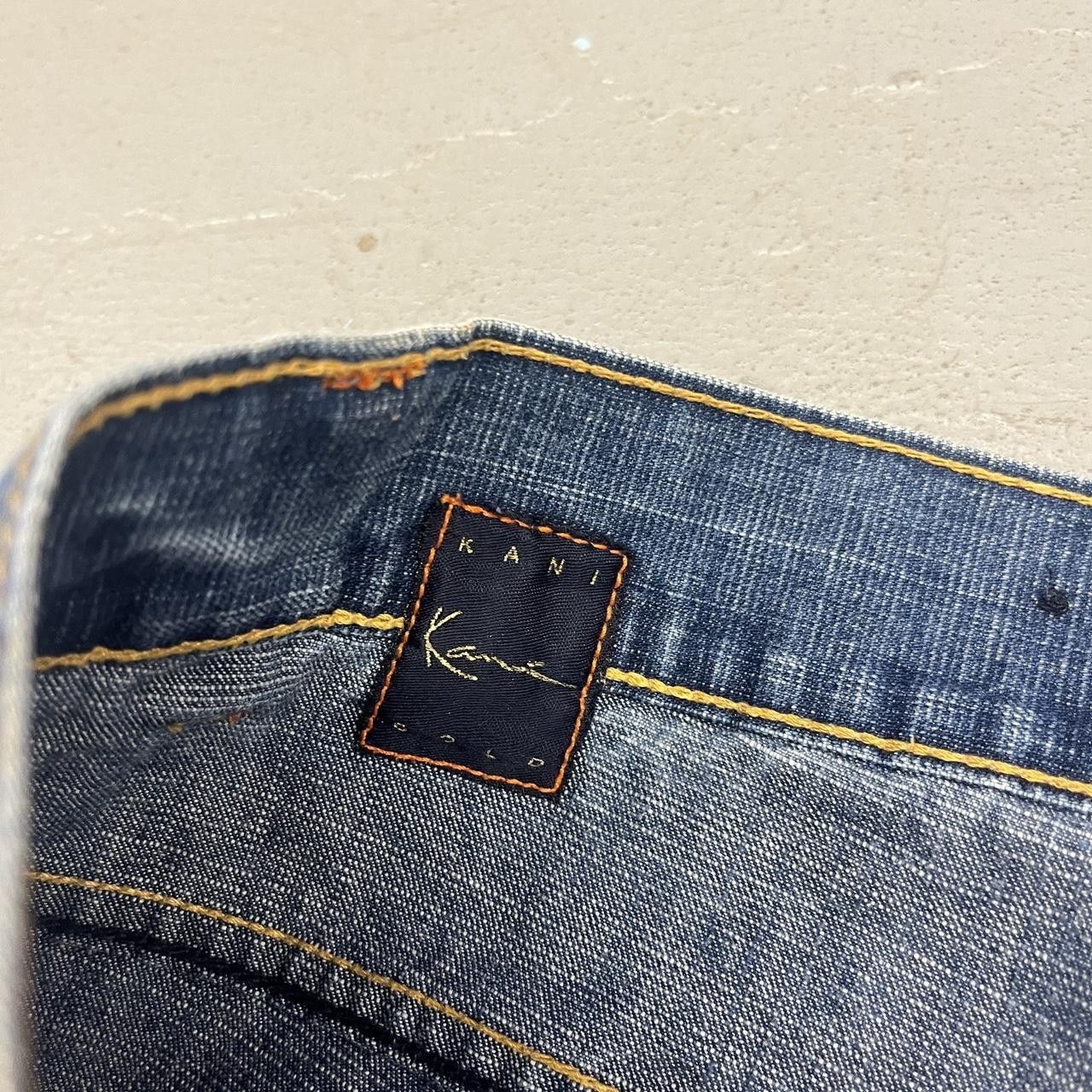 Karl Kani VTG Y2K Karl Kani Cyber Grunge Super Baggy Jean Shorts 46 Size US 44 / EU 60 - 5 Thumbnail