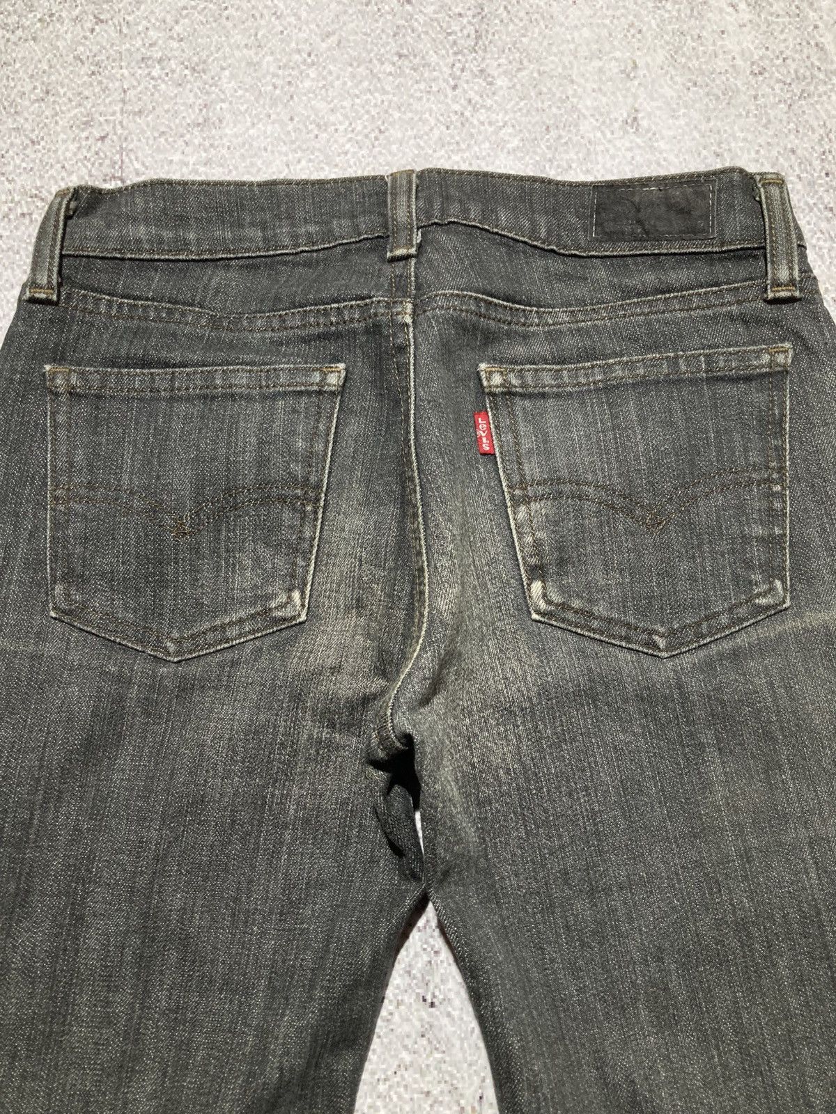 Levi's Vintage Clothing 1990s Vintage Levis Clawmark Denim Pants Hedi Slimane Style Size US 27 - 14 Thumbnail