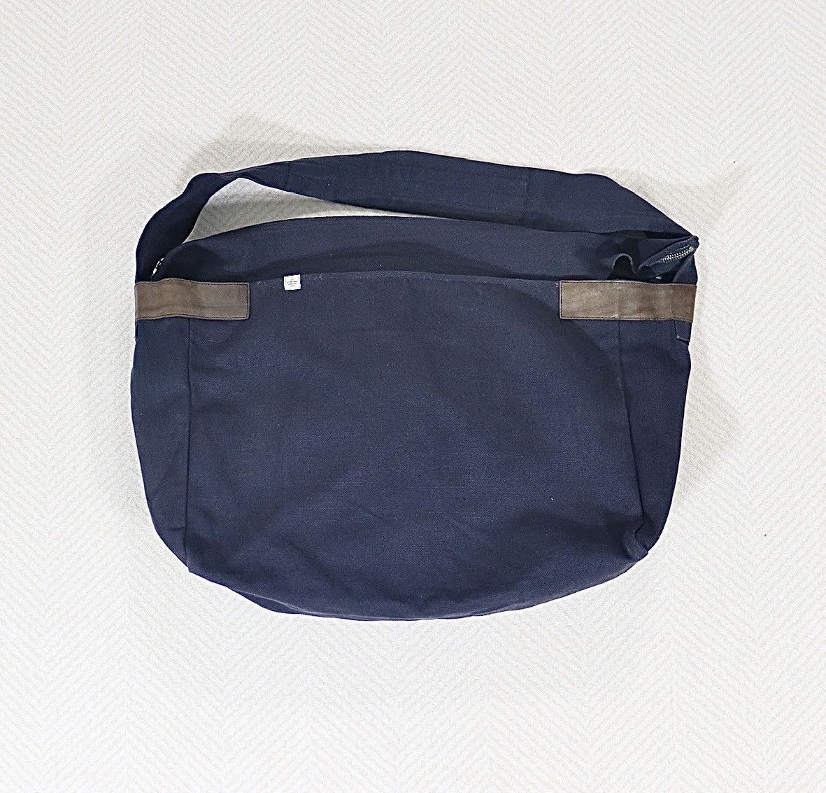 image of Visvim Ballistic Utilitarian Satchel Bag in Navy, Men's