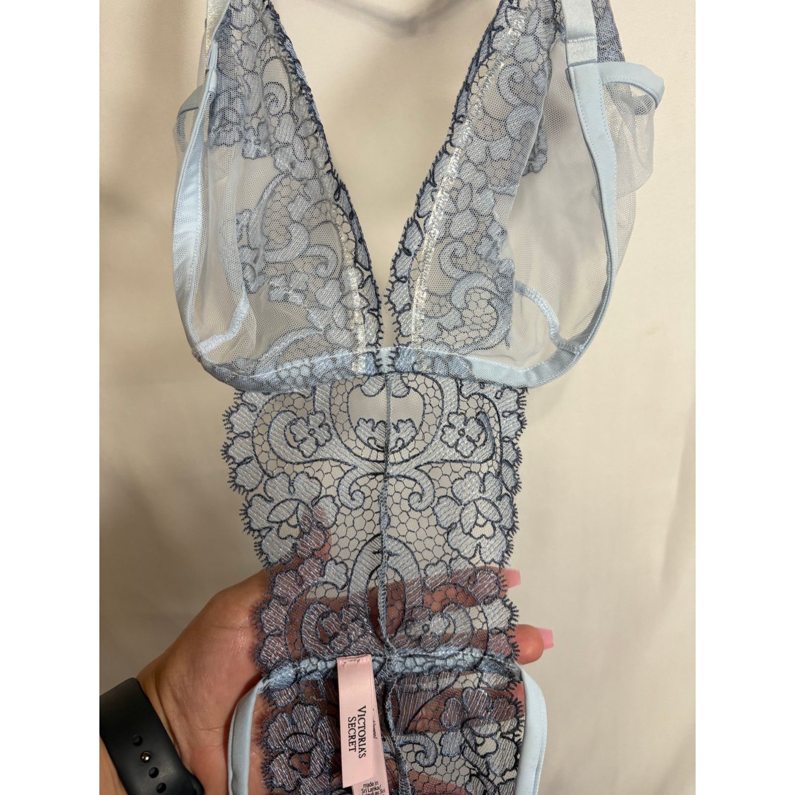 Victoria's Secret Victoria’s Secret NWT SZ XL Sexy Lace Bodysuit Size XL / US 12-14 / IT 48-50 - 5 Thumbnail