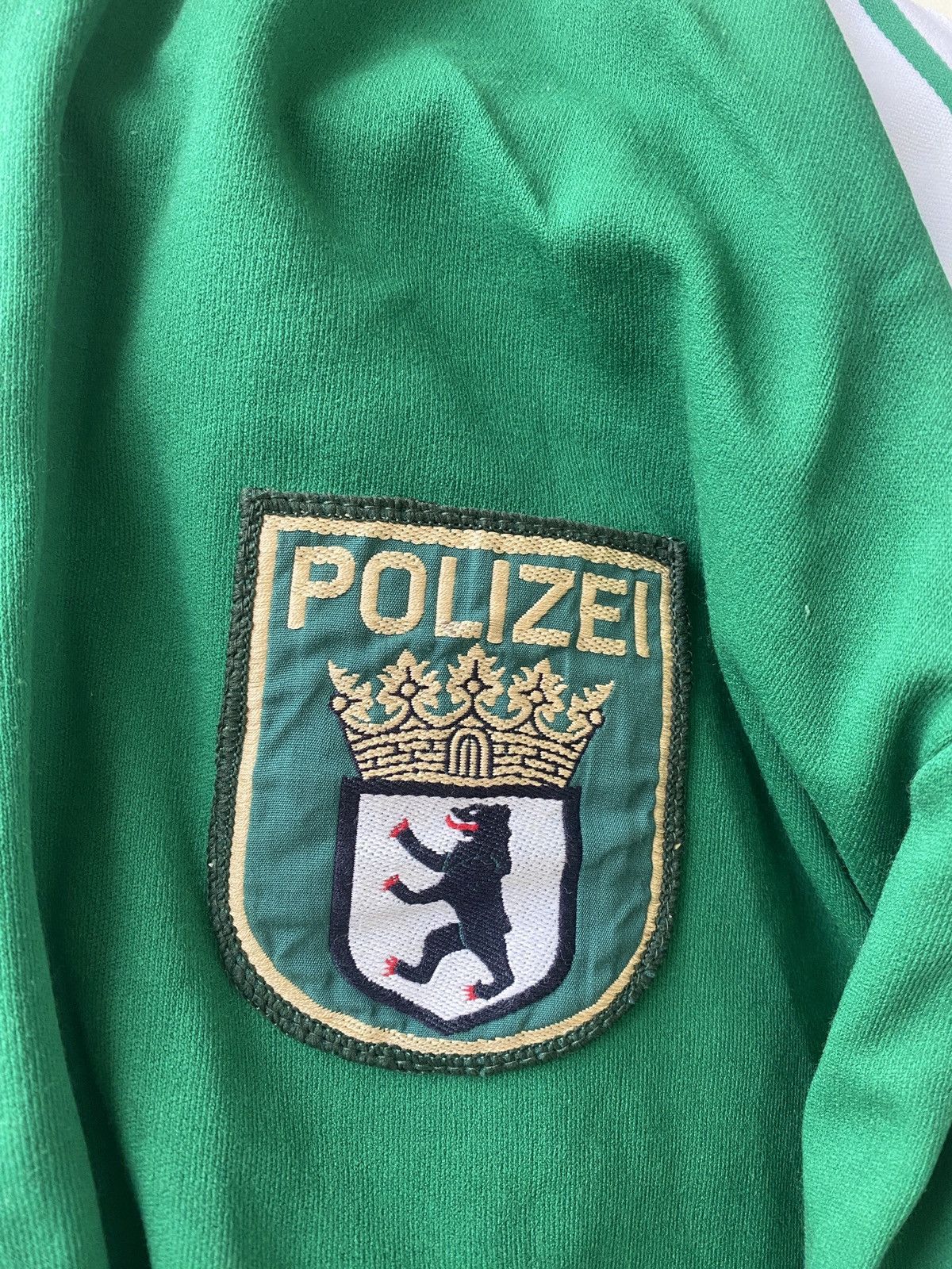 Vintage Vintage polizei sweatshirt rare 80s Size US L / EU 52-54 / 3 - 4 Thumbnail