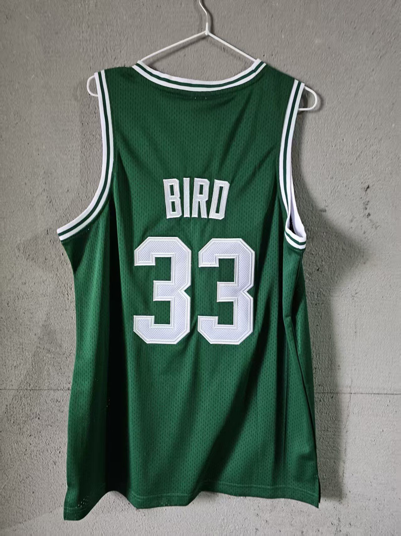 NBA Boston Celtics #33 Larry Bird Jersey Double Stitched Size US M / EU 48-50 / 2 - 2 Thumbnail