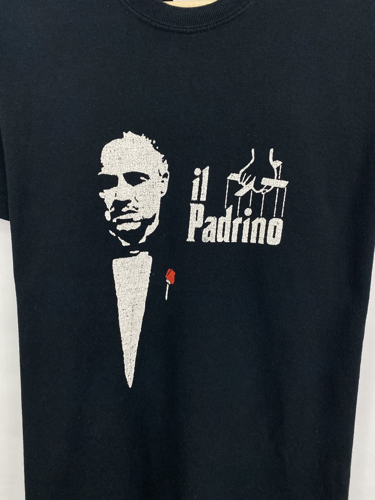 Gildan Vintage The Godfather IL Padrino Movie Retro T-Shirt Rare Size US M / EU 48-50 / 2 - 4 Thumbnail