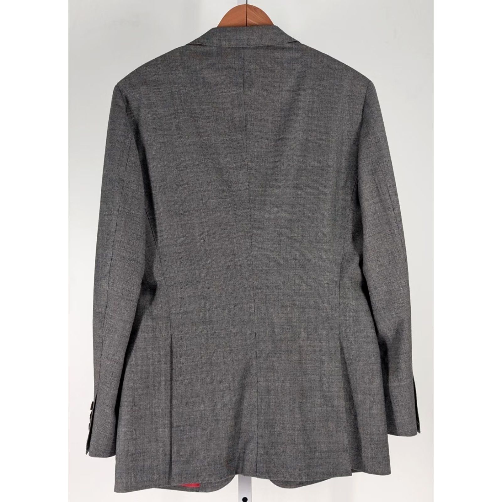 Suitsupply Suitsupply Sienna Blazer Sport Coat 52R Grey Reda Super 130s Wool Jacket Mens Blazer Sport Coat Wool Gray 42R 52 Regular Suit Jacket Suitsupply Men Size 52R - 4 Thumbnail