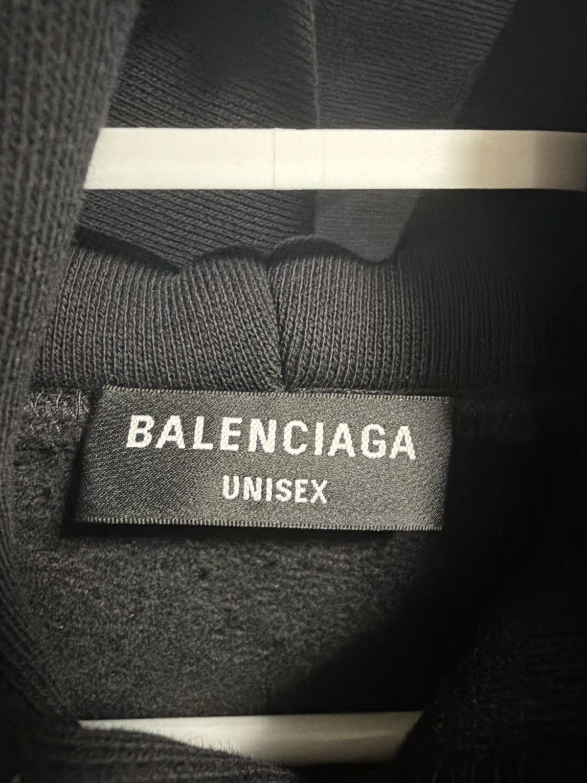 Balenciaga Maison Balenciaga Black Wide Fit Hoodie Size US M / EU 48-50 / 2 - 6 Thumbnail