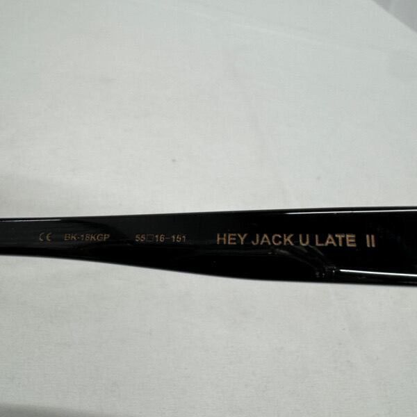 Chrome Hearts Chrome Hearts HEY JACK U LATE II Dagger glasses eyewear Size ONE SIZE - 5 Thumbnail