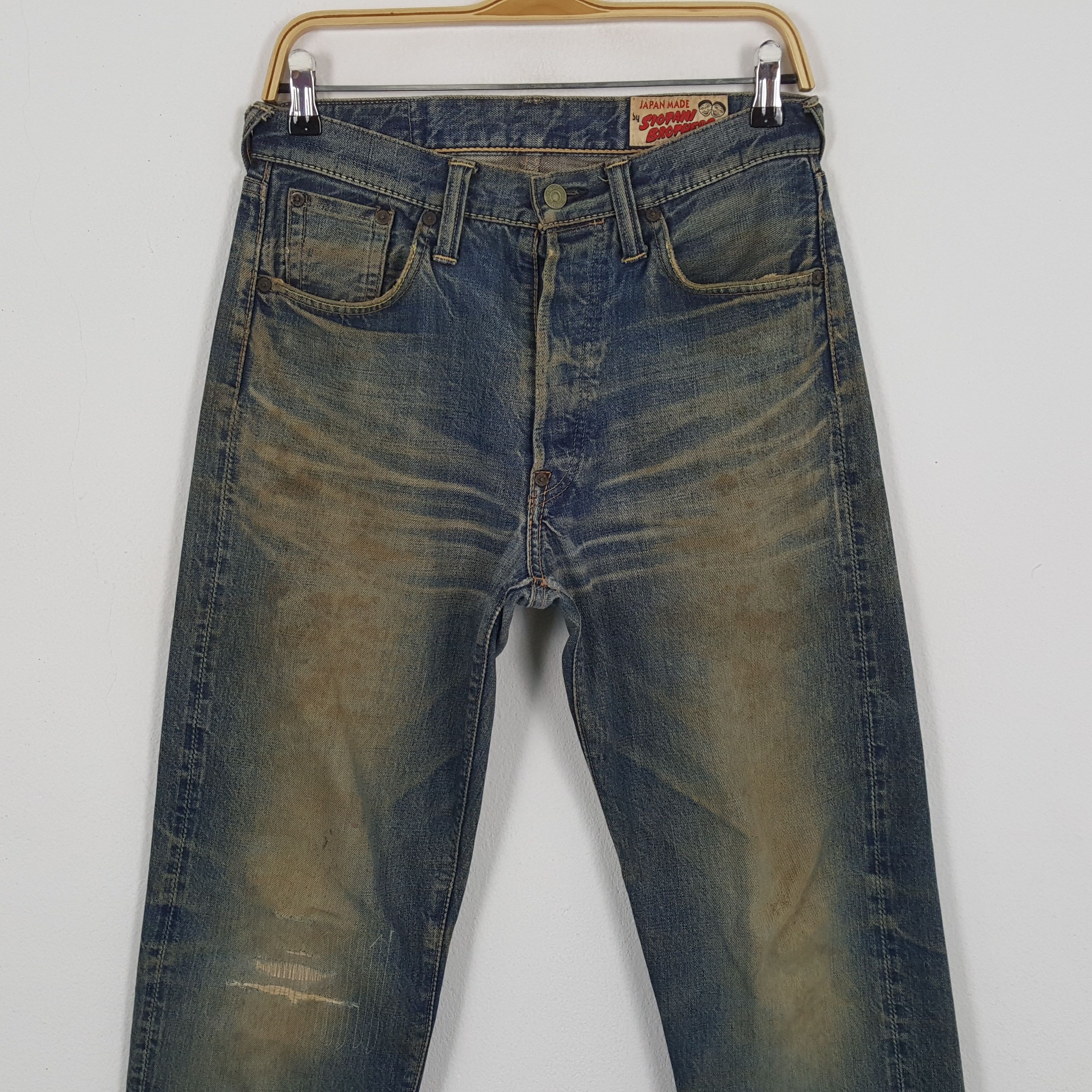 Evisu × Japanese Brand × Vintage Vintage EVISU Japanese Brand Daicock Custom Distressed Jeans Size US 30 / EU 46 - 5 Thumbnail