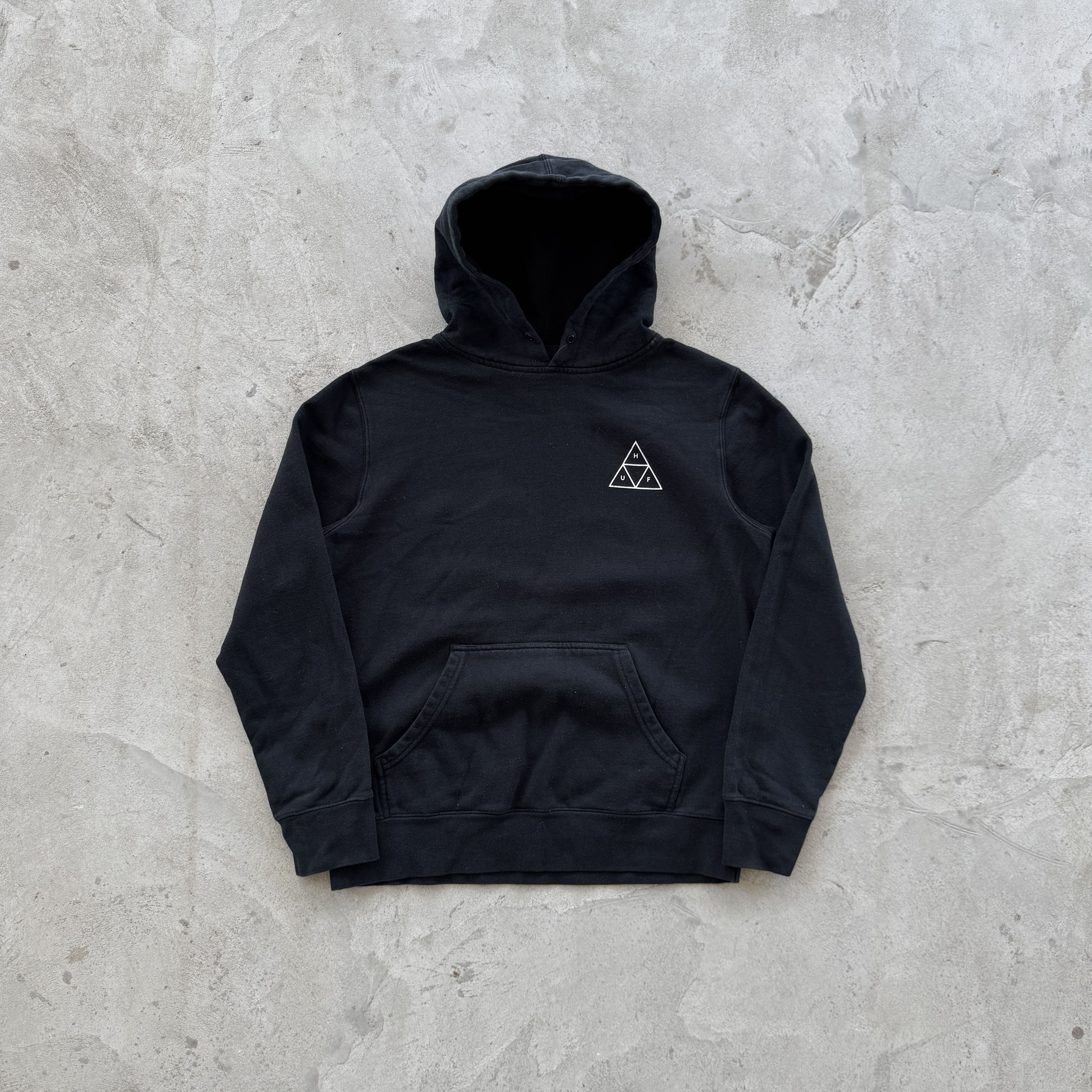 Huf Vintage 90s Huf Hooded Sweatshirt Size US M / EU 48-50 / 2 - 1 Thumbnail