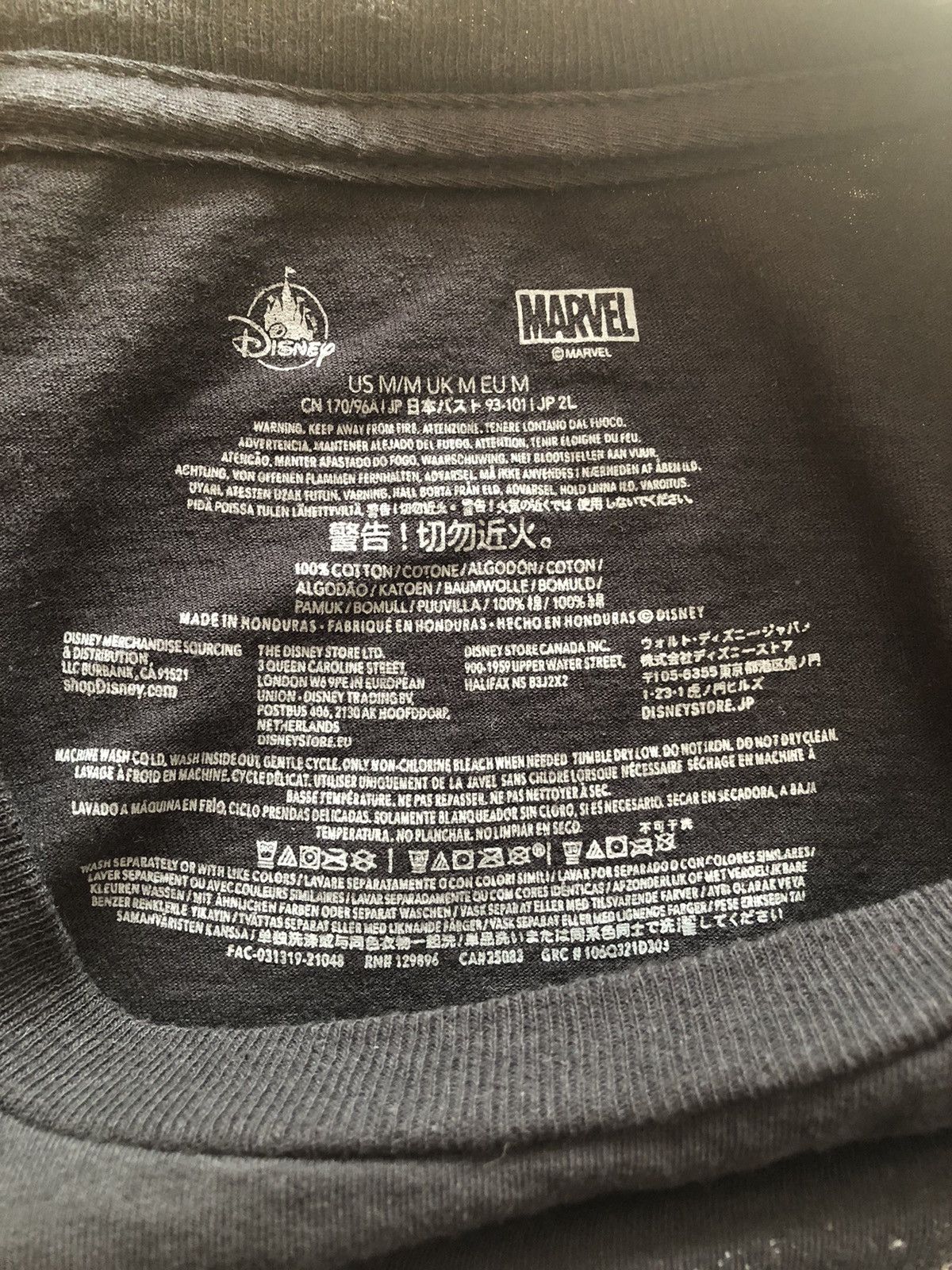 Disney × Marvel Comics × Vintage RARE DISNEY X MARVEL COMICS SUPERHERO VINTAGE TEE SHIRT Size US M / EU 48-50 / 2 - 3 Thumbnail