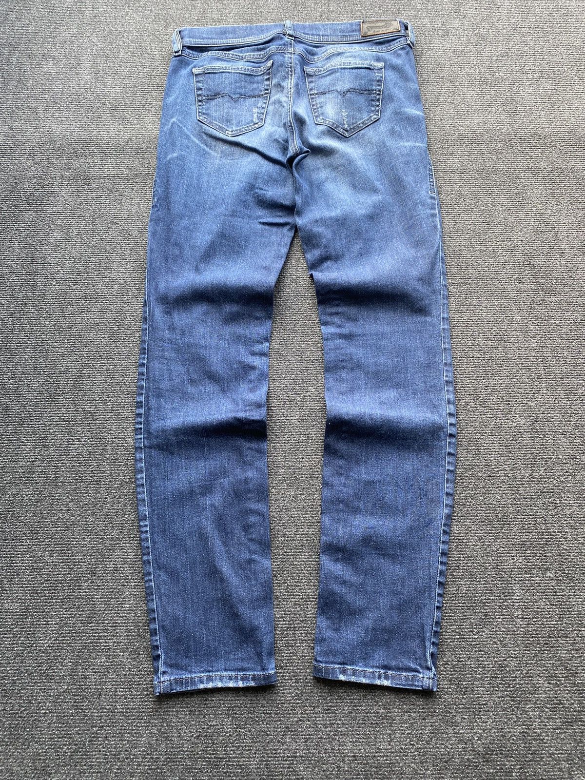 Diesel 🔥Opium Punk Diesel francy blue jeans women 28 alt goth emo Size 28" / US 6 / IT 42 - 2 Thumbnail