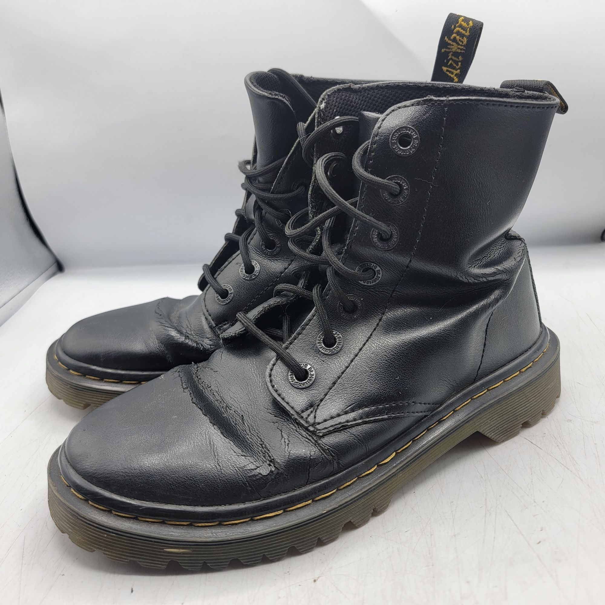 Dr. Martens Dr. Martens Luana Womens 6 Black Boots Rave Party Casual Out Size US 6 / IT 36 - 4 Thumbnail