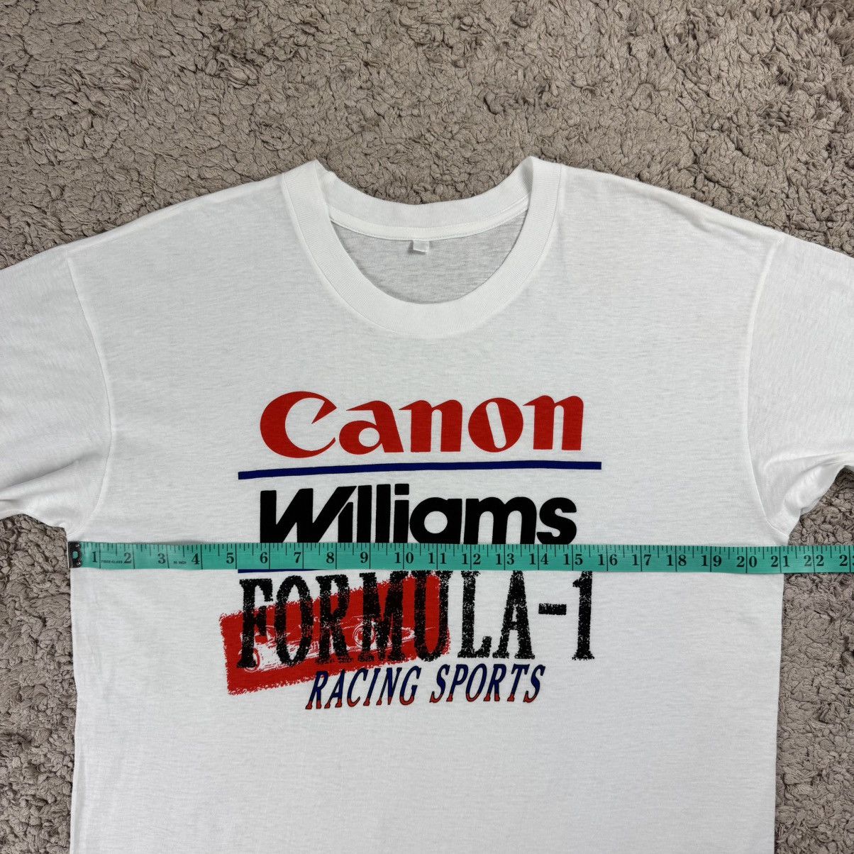 Formula 1 Vintage Promo Canon Williams Racing Sport Formula 1 T-shirt Size US L / EU 52-54 / 3 - 10 Thumbnail