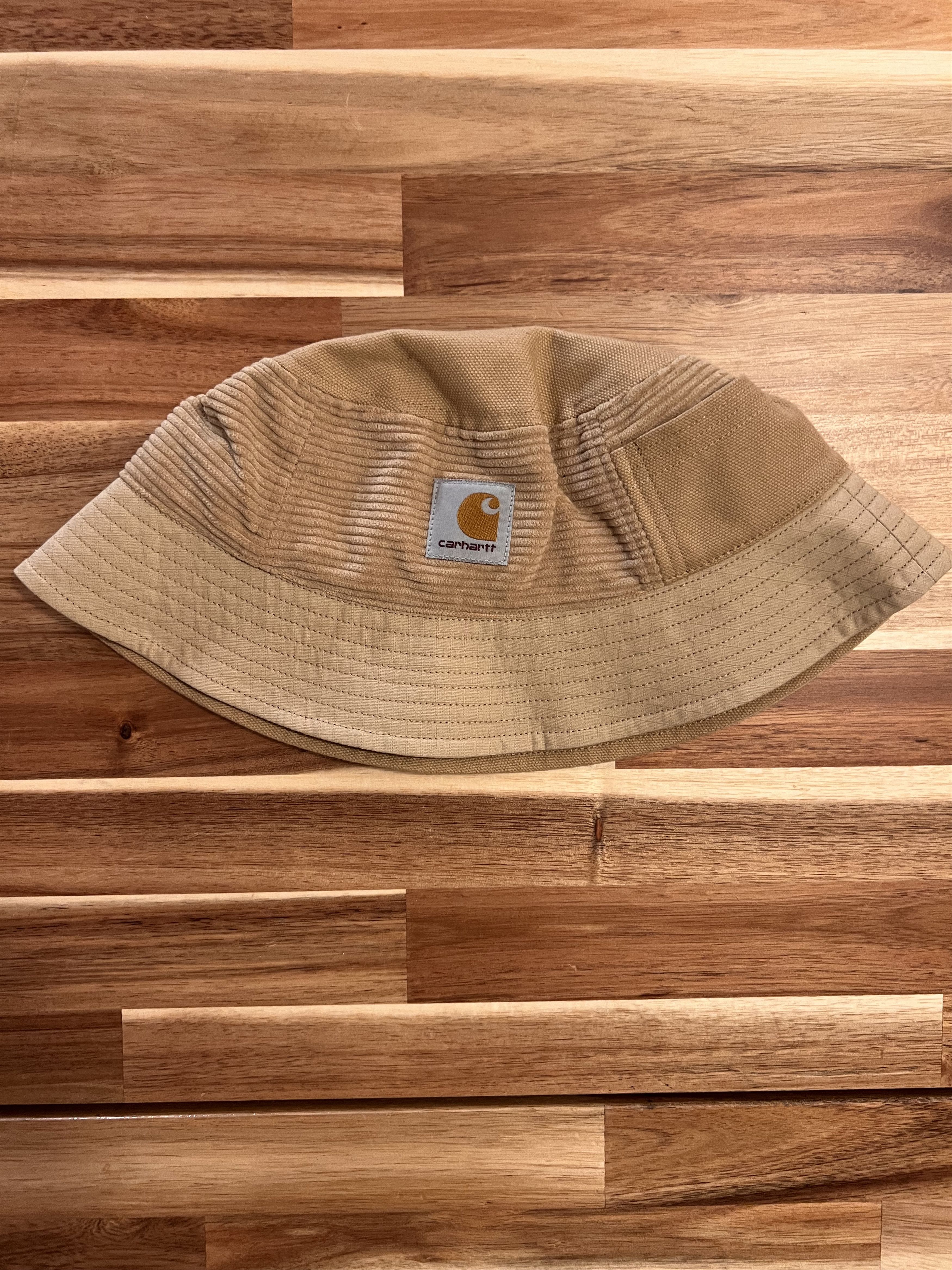 Carhartt Work In Progress Brown Cord Bucket Hat