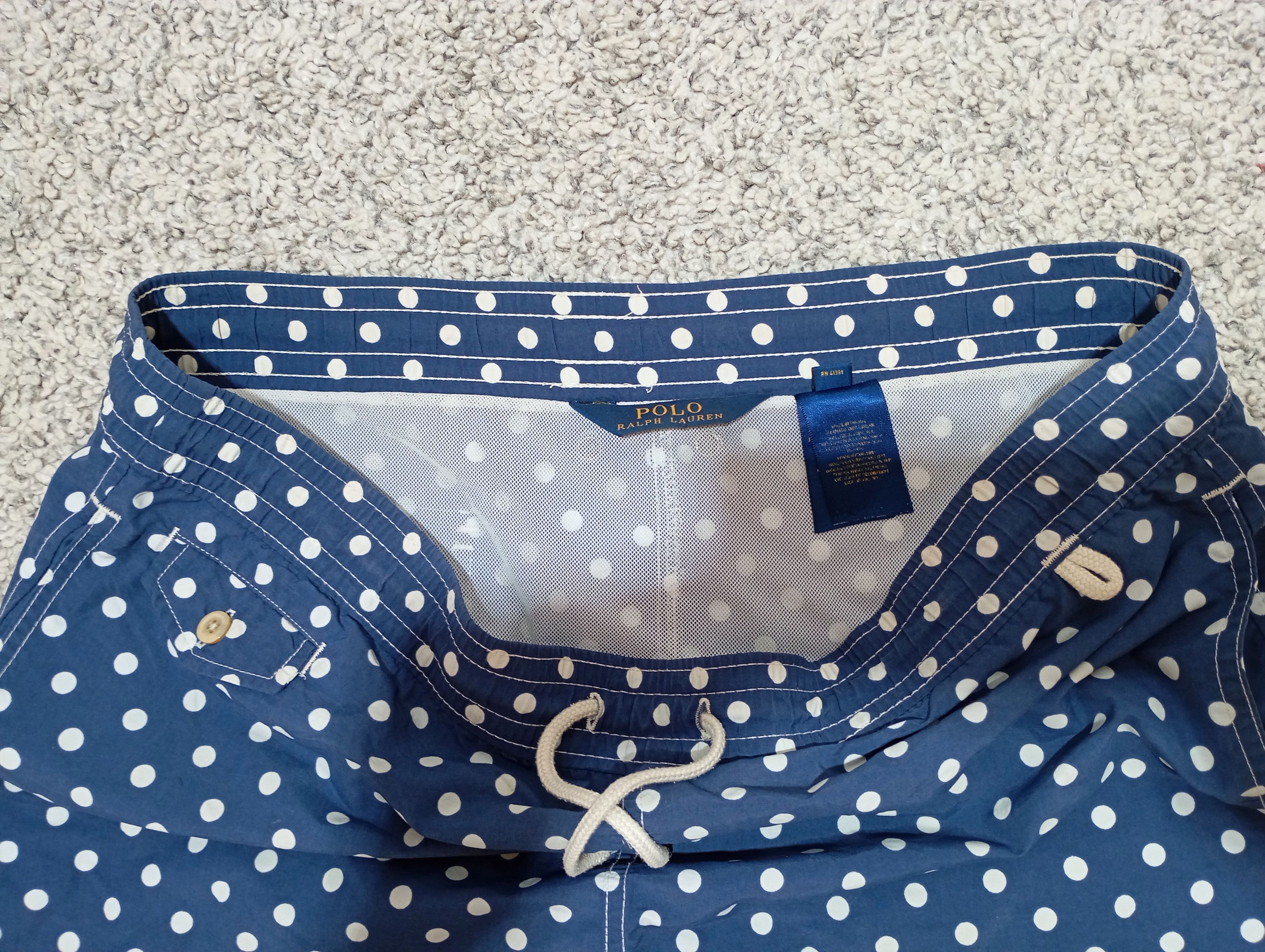 Polo Ralph Lauren × Ralph Lauren × Vintage Polo Ralph Lauren Luxury Swim Beach Shorts M Size US 32 / EU 48 - 7 Thumbnail