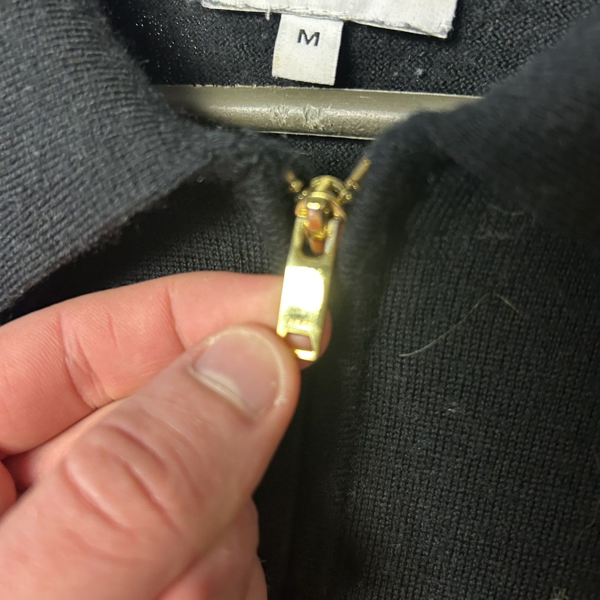 Reiss Luxury Reiss Designer 1/3 zip wool oldmoney polo size M Size US M / EU 48-50 / 2 - 5 Thumbnail