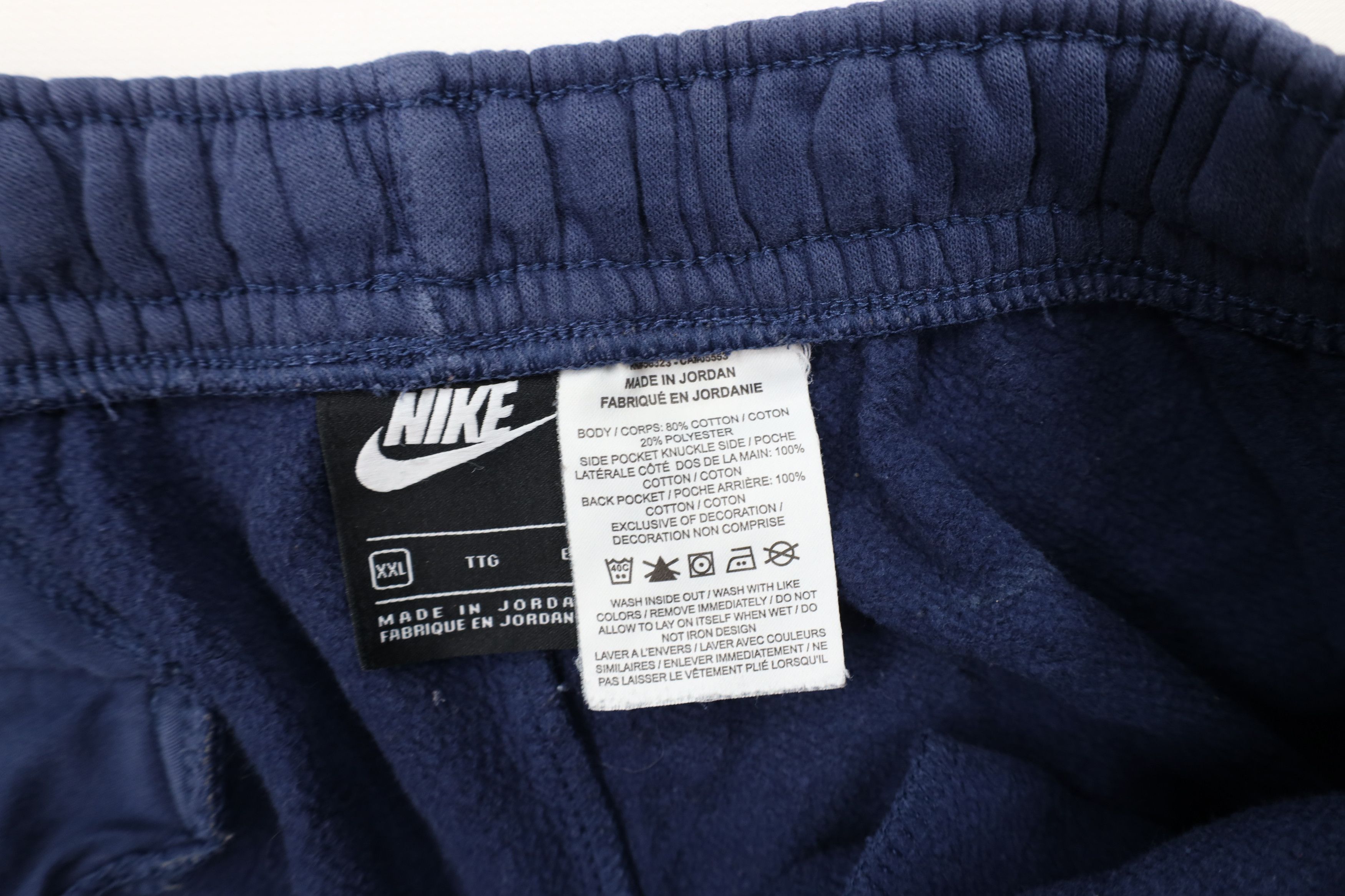 Nike Vintage Y2K Nike Swoosh Above Knee Sweatpants Shorts Blue Size US 38 / EU 54 - 8 Thumbnail