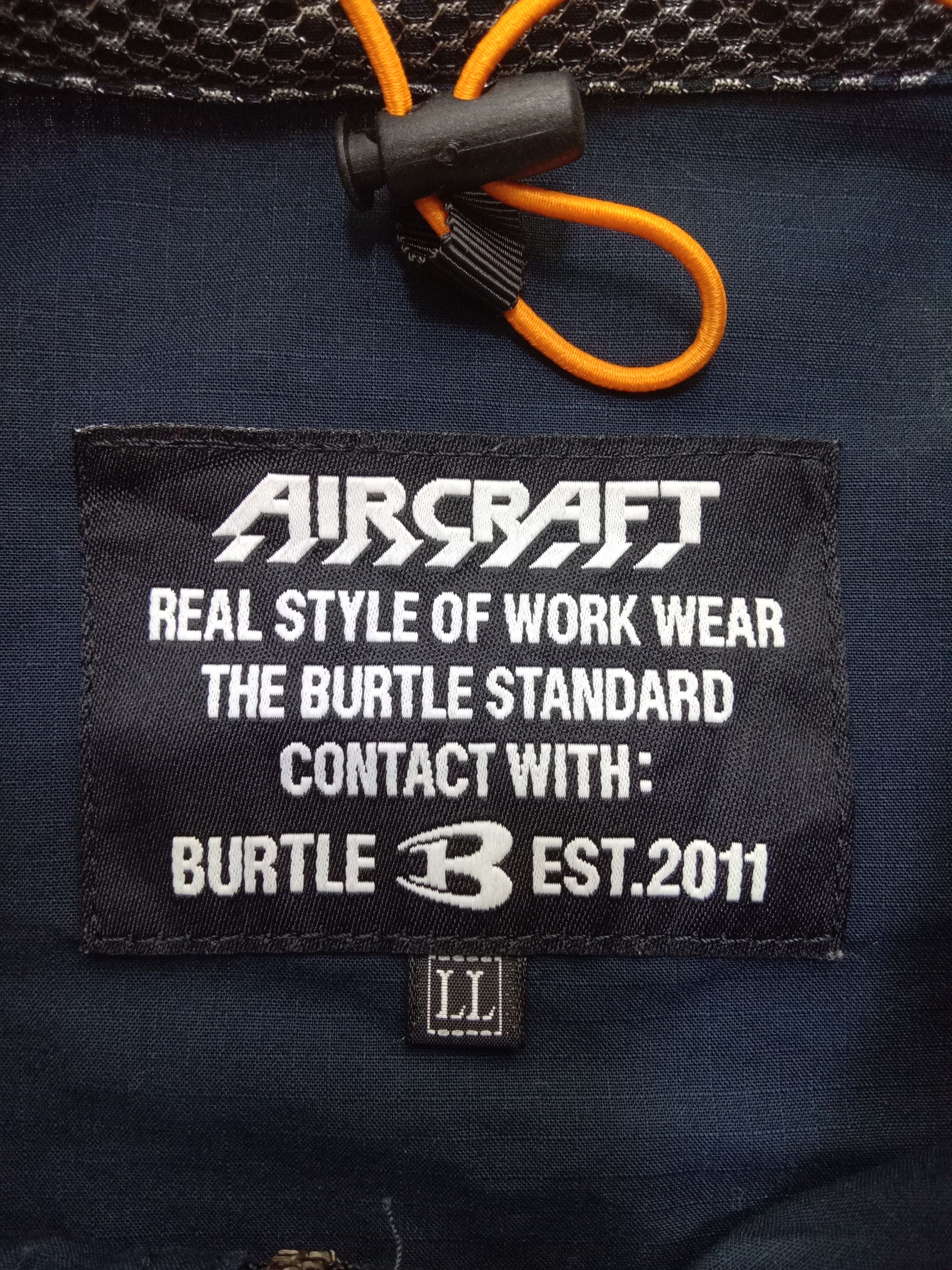 Japanese Brand Vintage Burtle Air Craft Workwear Jacket Size US L / EU 52-54 / 3 - 9 Thumbnail