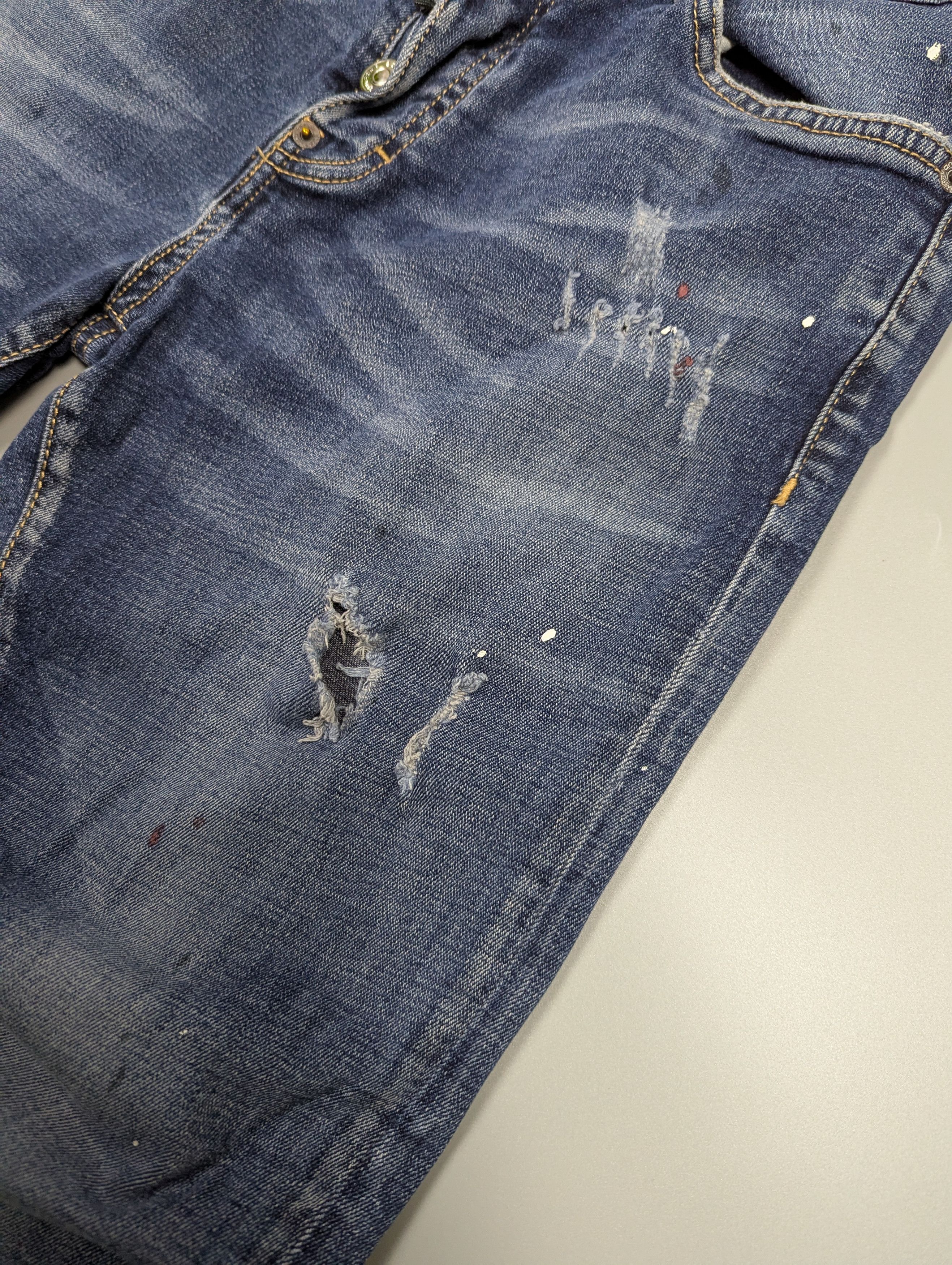 Dsquared2 Dsquared2 Icon Slim Distressed Jeans 48 Italy Size US 32 / EU 48 - 9 Thumbnail