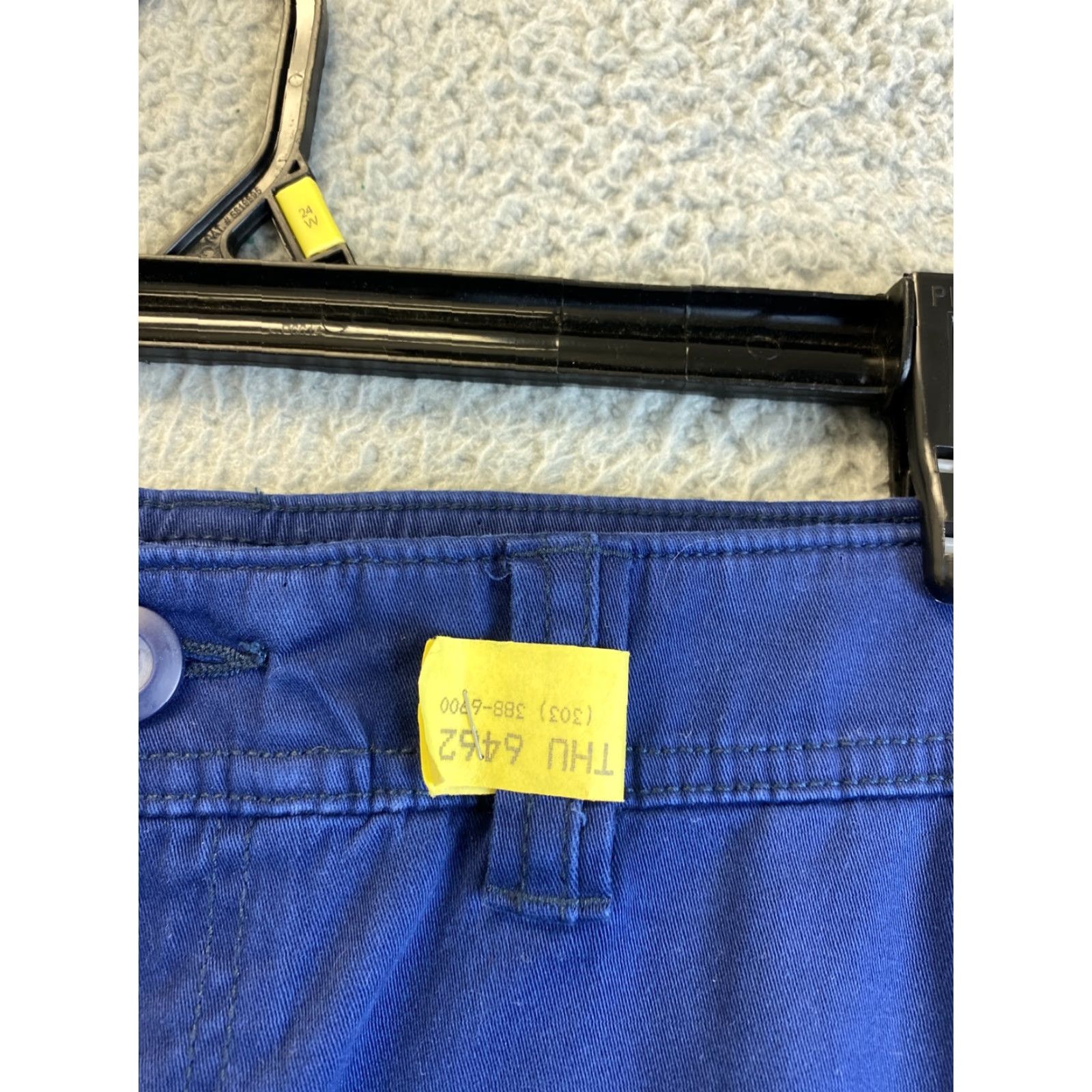 St. John St. Johns Bay Mens Cargo Shorts Size 42 Regular Fit Blue 10in Inseam Pockets Size US 42 / EU 58 - 5 Thumbnail