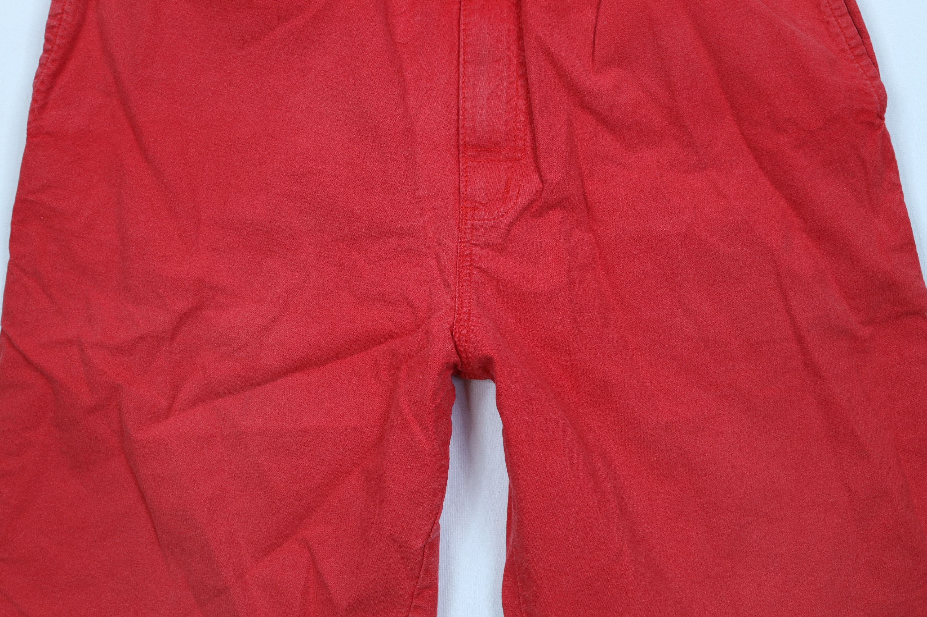 Vintage Vintage 90s Streetwear Belted Trekking Shorts Cotton Size US 32 / EU 48 - 3 Thumbnail