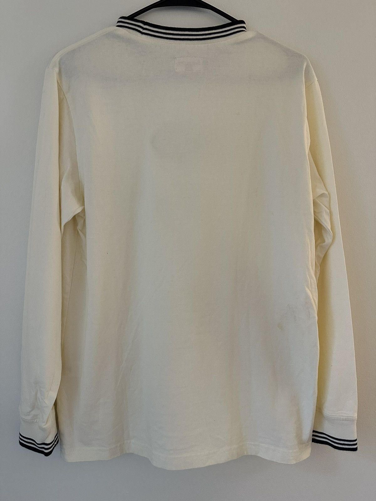 Supreme Supreme Striped Rib Logo L/S Top Tee Size US S / EU 44-46 / 1 - 3 Thumbnail