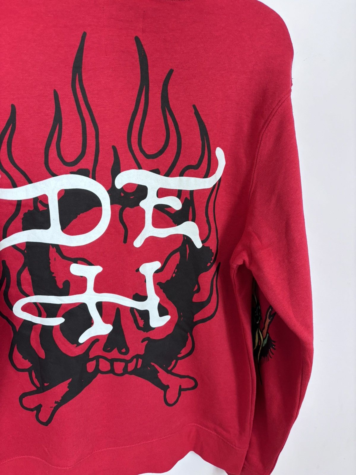 Ed Hardy Ed Hardy NWT Men’s Red Big Snake Skull Tattoo Logo Hoodie Size US M / EU 48-50 / 2 - 22 Thumbnail