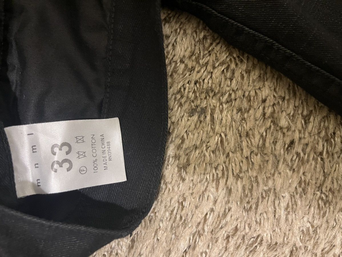 MNML Black mnml cargo denim Size US 33 - 3 Thumbnail