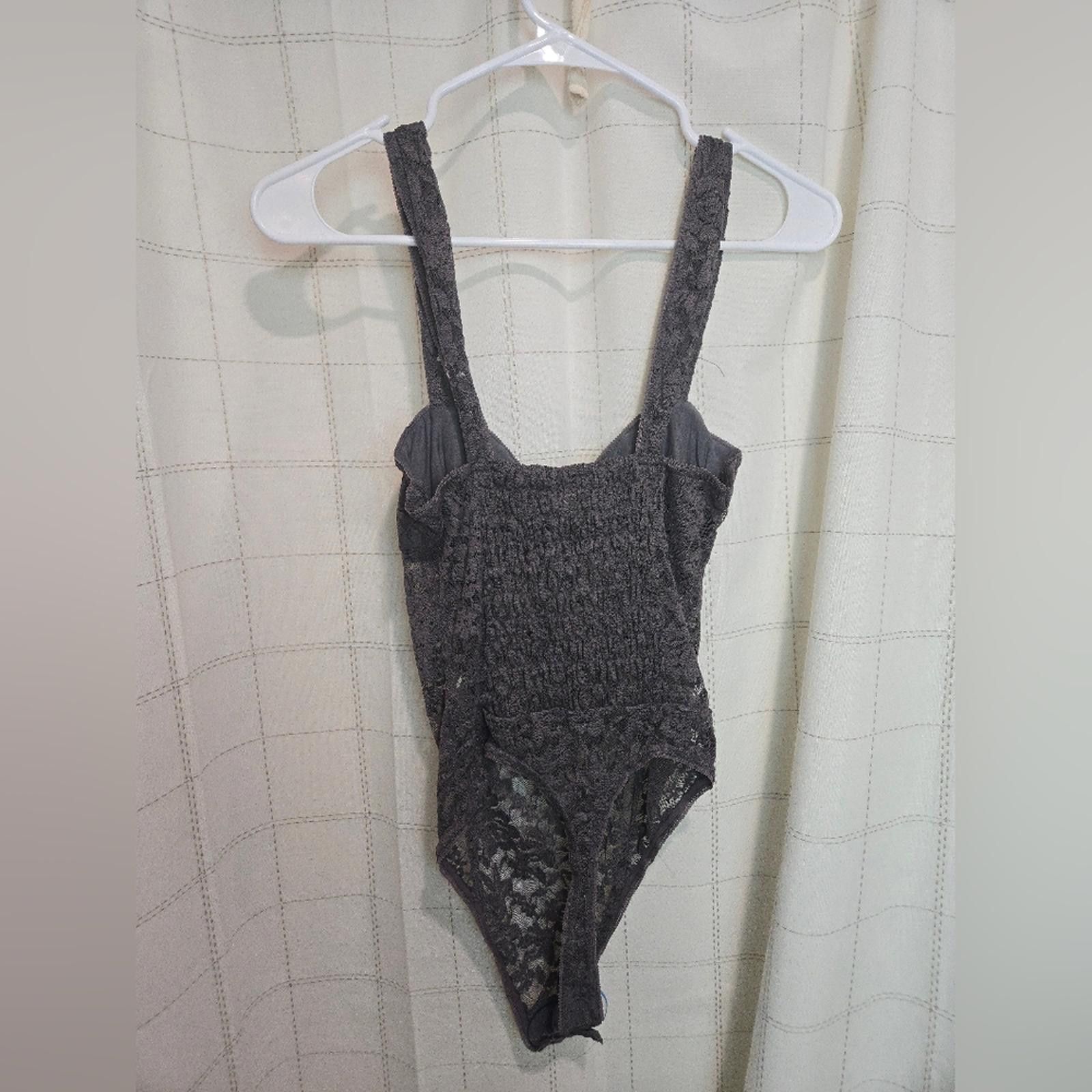 Free People FP Strike A Pose Lace Bodysuit Size S / US 4 / IT 40 - 6 Thumbnail