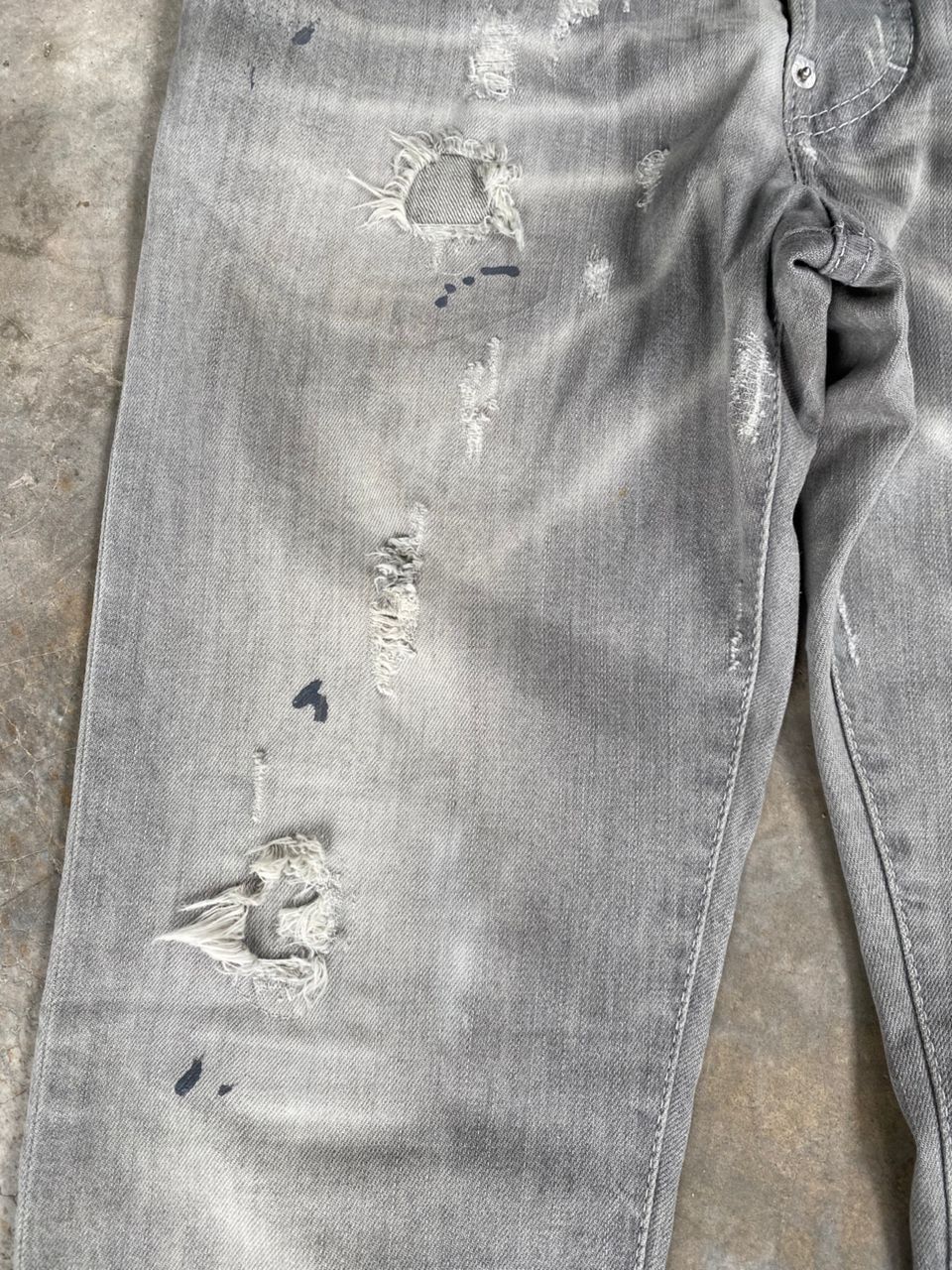 Dsquared2 💥BEST OFFER💥DQUARED2 SLIM FIT DISTRESSED DENIM Size US 34 / EU 50 - 13 Thumbnail