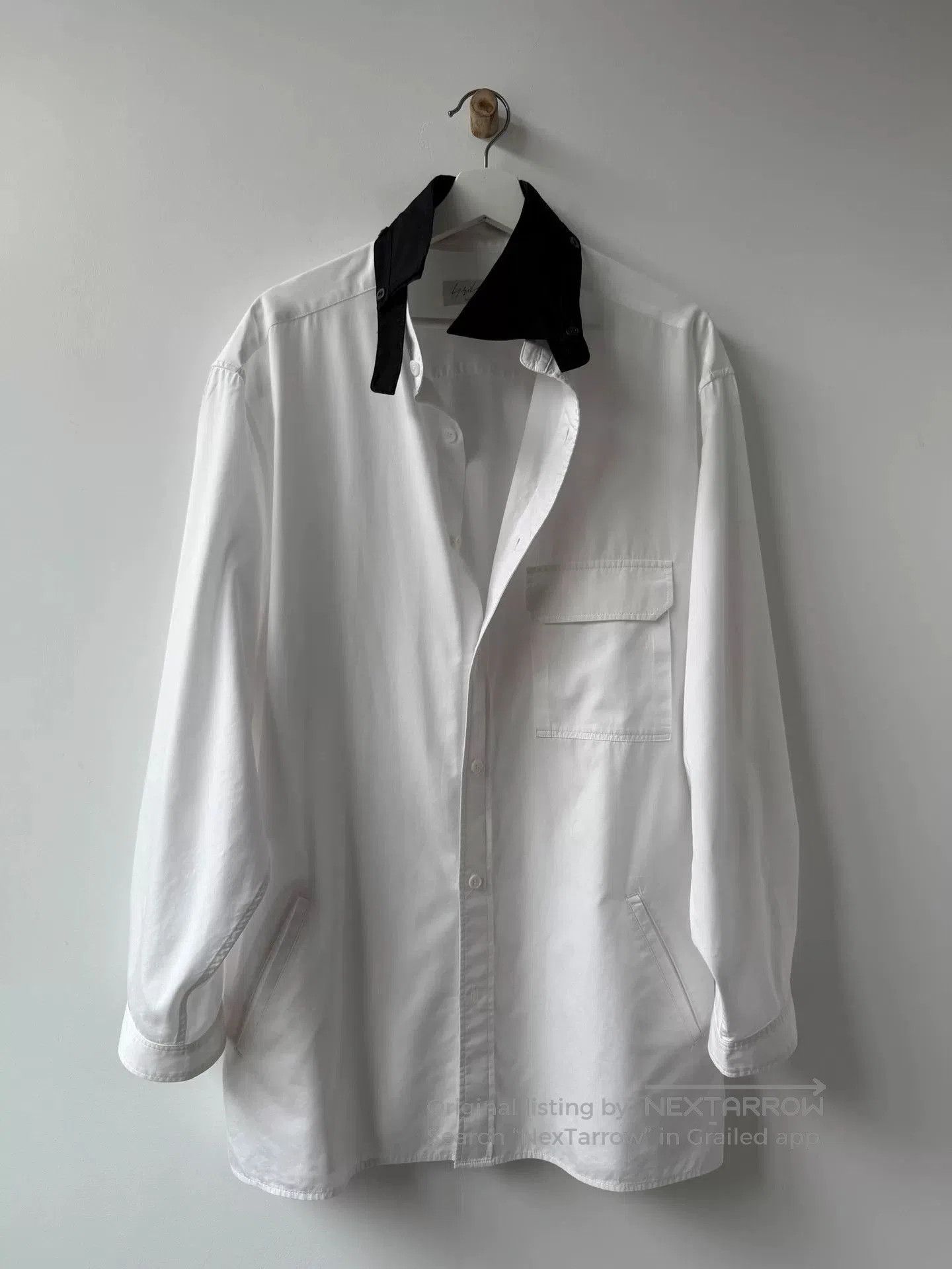 Yohji Yamamoto yohji yamamoto pour homme white shirt. Size US XXL / EU 58 / 5 - 2 Thumbnail