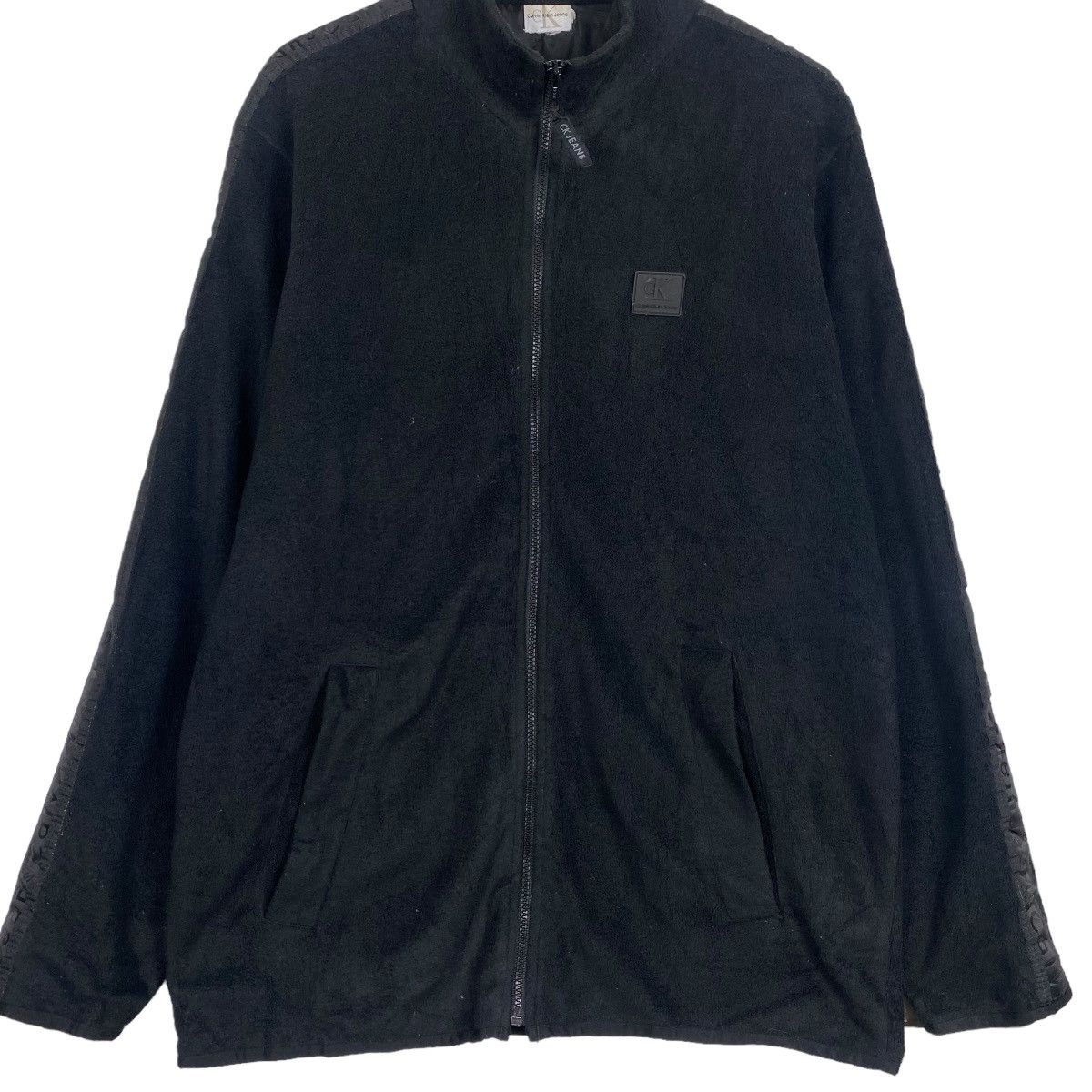 Calvin Klein × Japanese Brand DKNY fleece zipper jacket Size US M / EU 48-50 / 2 - 5 Thumbnail