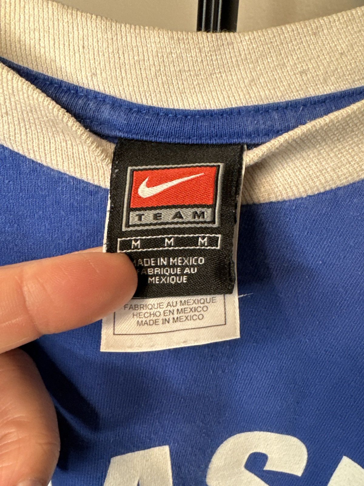 Vintage Nike Brazil Ronaldinho #10 Center Swoosh T Shirt