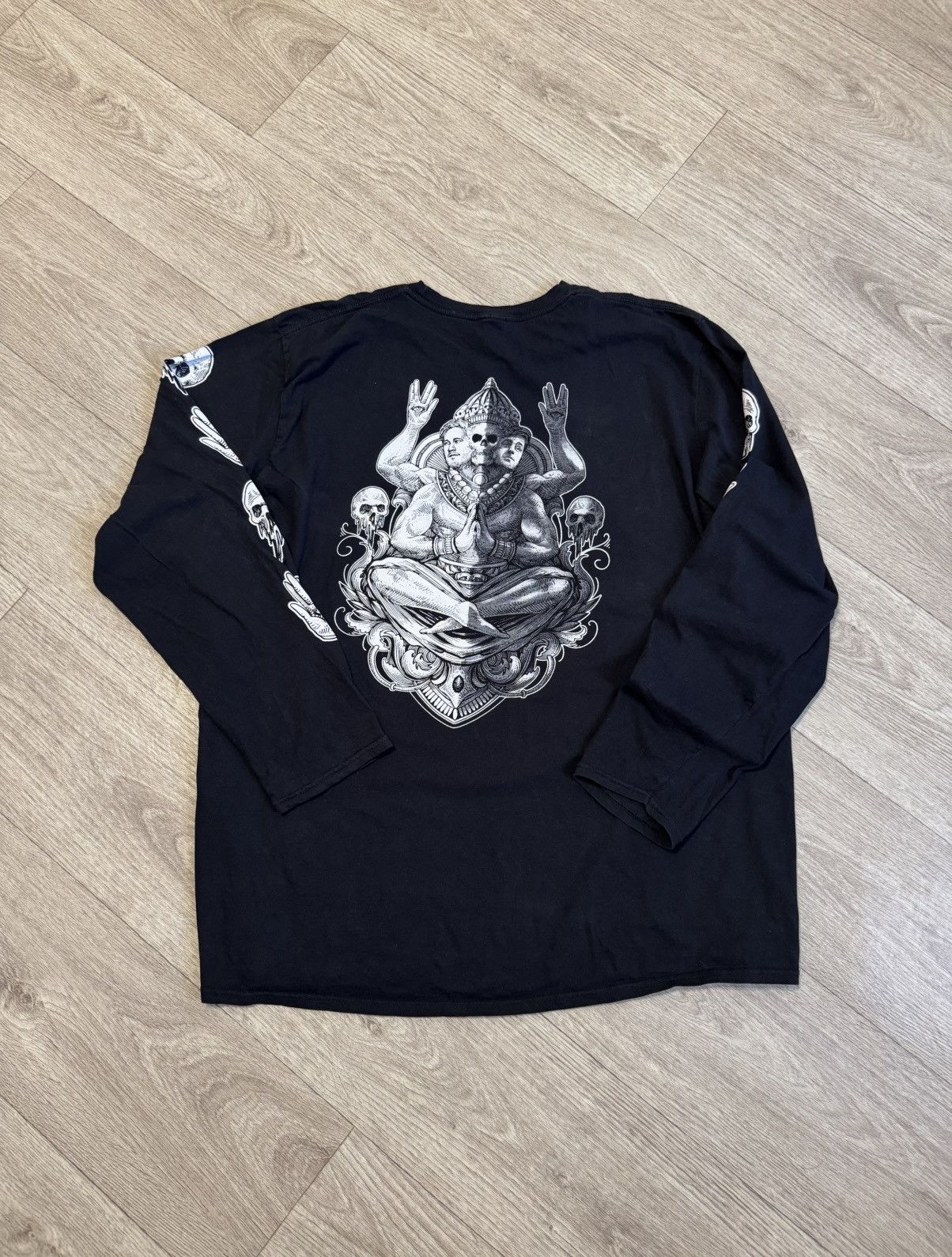 Vintage 🔷Limited Unus Annus Y2K Long sleeve T-shirt🔷 Size US XXL / EU 58 / 5 - 6 Thumbnail