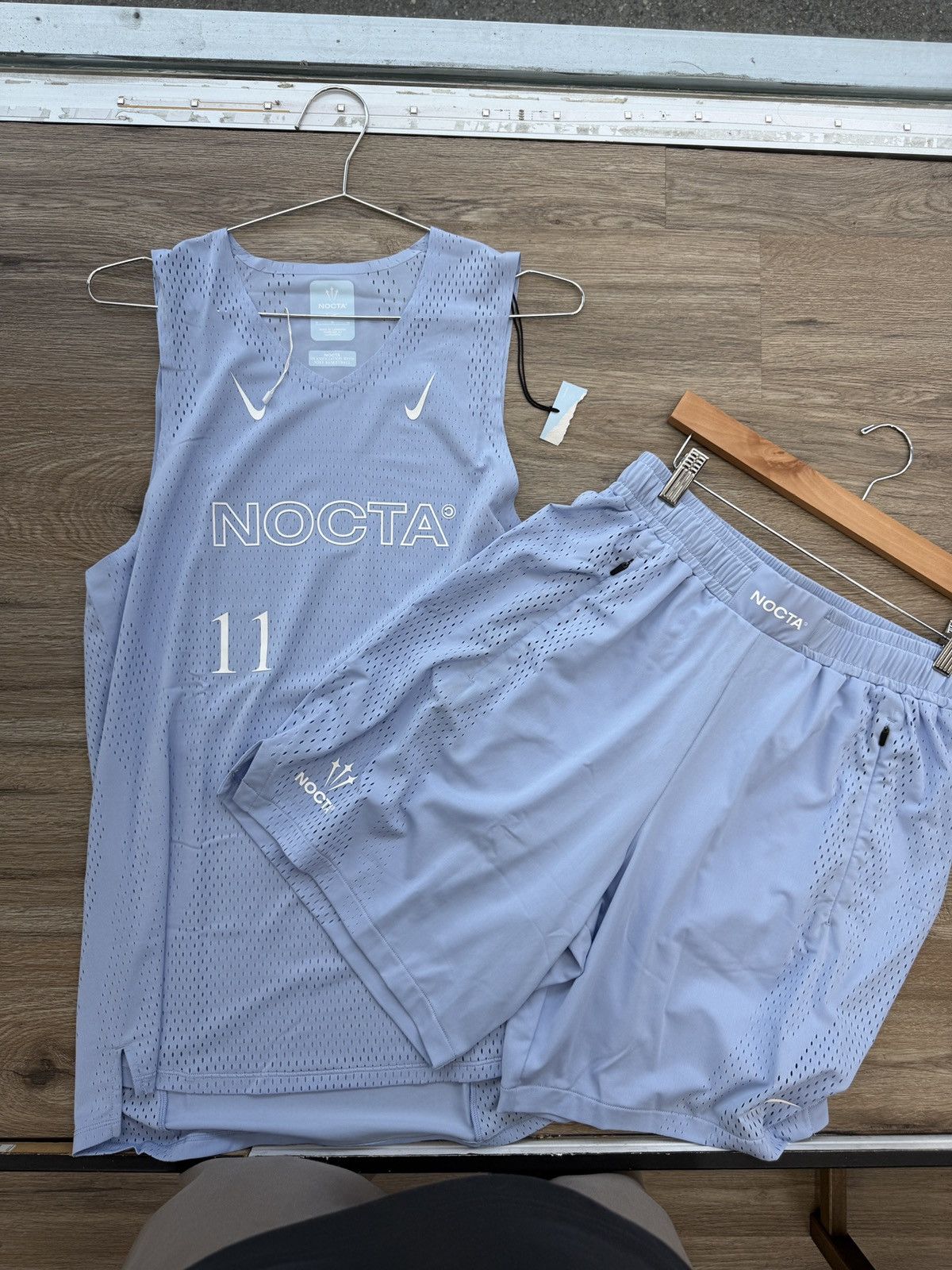 NOCTA Drake Nocta Blue Sweatshorts Size US M / EU 48-50 / 2 - 1 Thumbnail