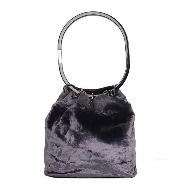 Gucci Gucci 1999 Tom Ford purple velvet evening handbag Size ONE SIZE - 4 Thumbnail