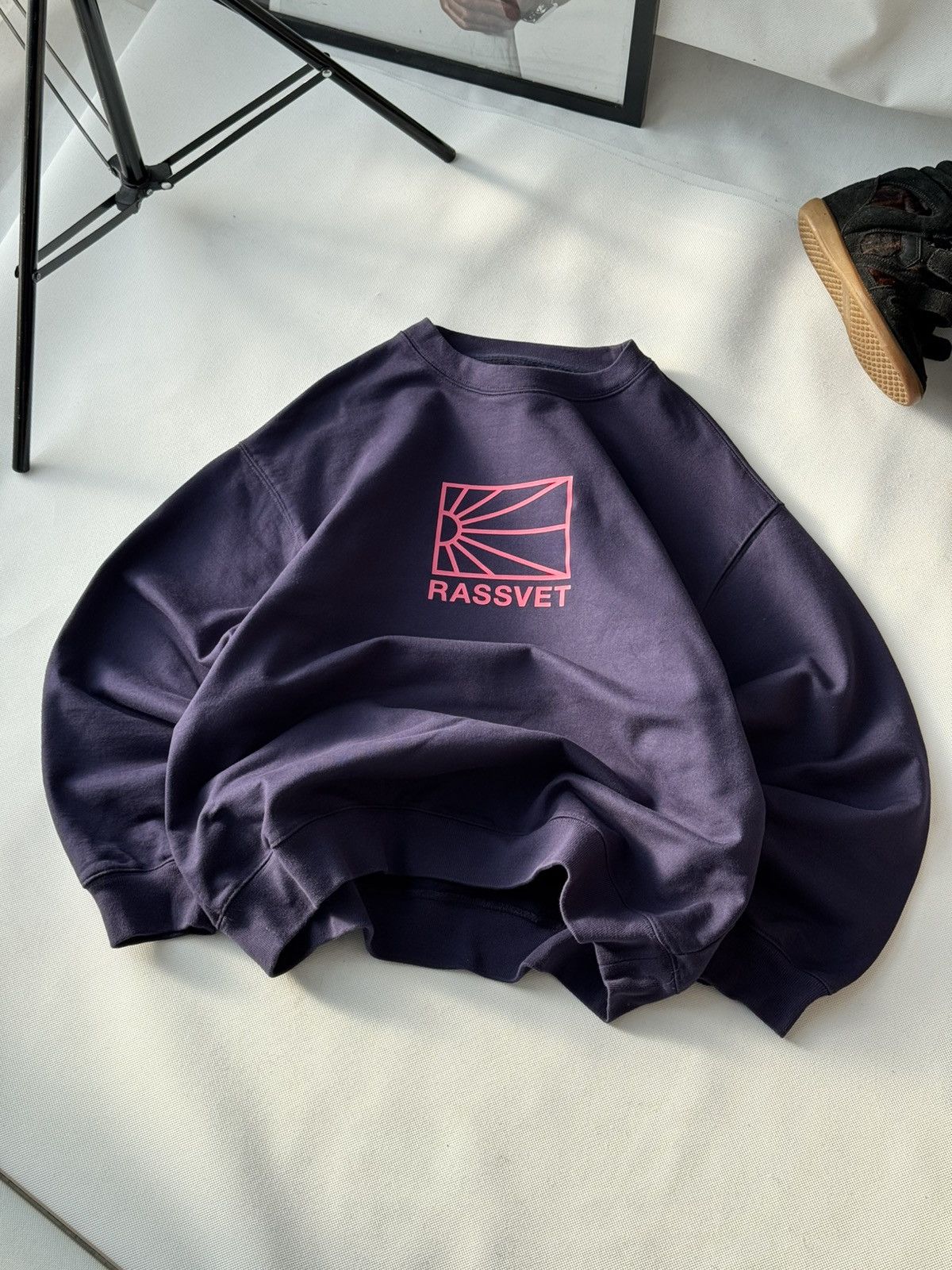 Gosha Rubchinskiy Rassvet Big Spell Out Logo Baggy Sweatshirt Size US M / EU 48-50 / 2 - 9 Thumbnail