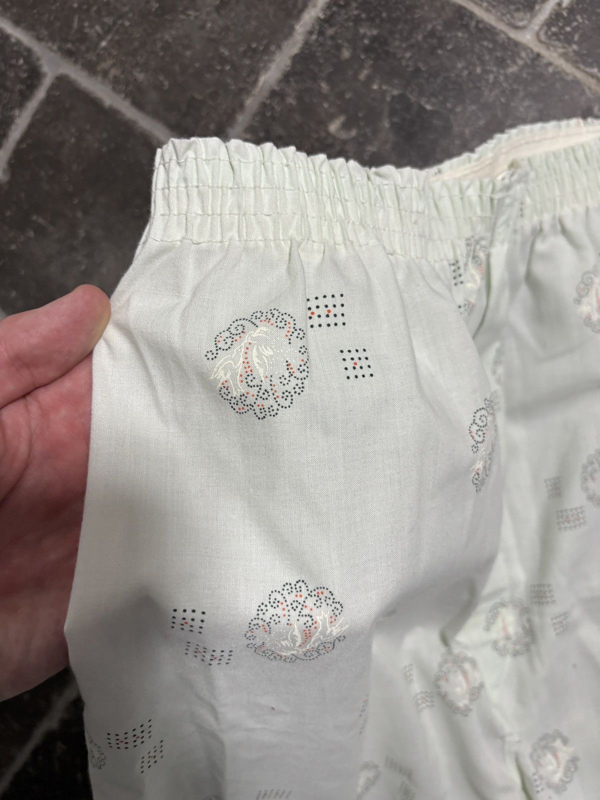 Vintage True Vintage Pajama Set 60s 70s Matching PJs Two Piece Suit Size US 32 / EU 48 - 11 Thumbnail