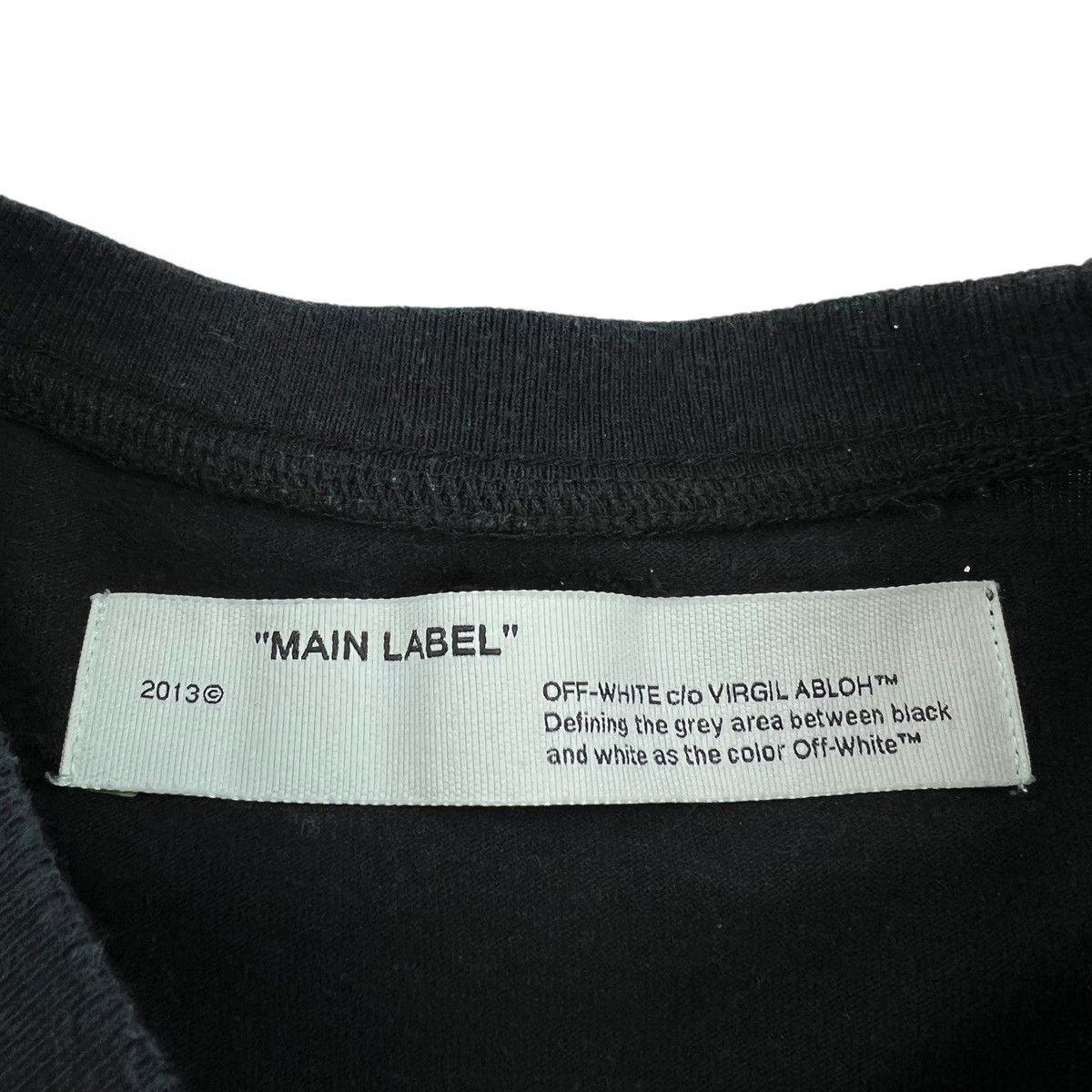 Off-White Off-White Pascal Skeleton Black Long Sleeve T Shirt Size US XS / EU 42 / 0 - 5 Thumbnail