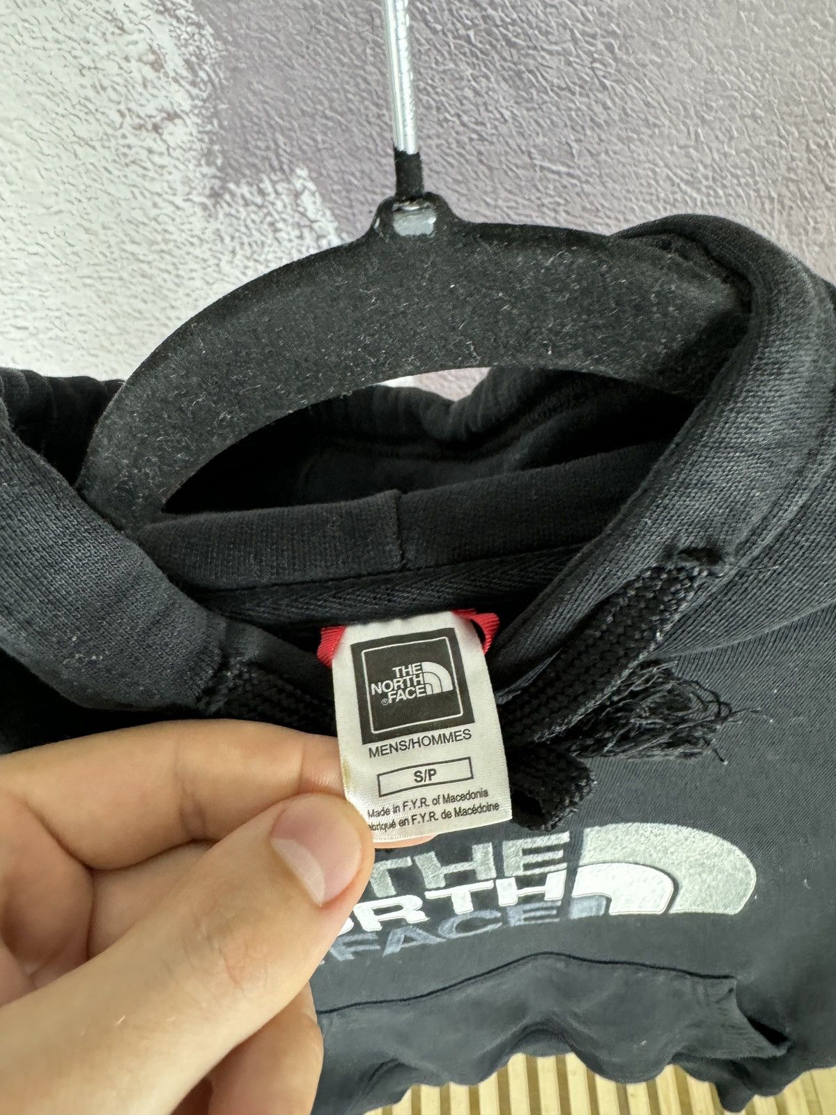 The North Face The North Face vintage big logo black cotton hoodie Size US S / EU 44-46 / 1 - 8 Thumbnail