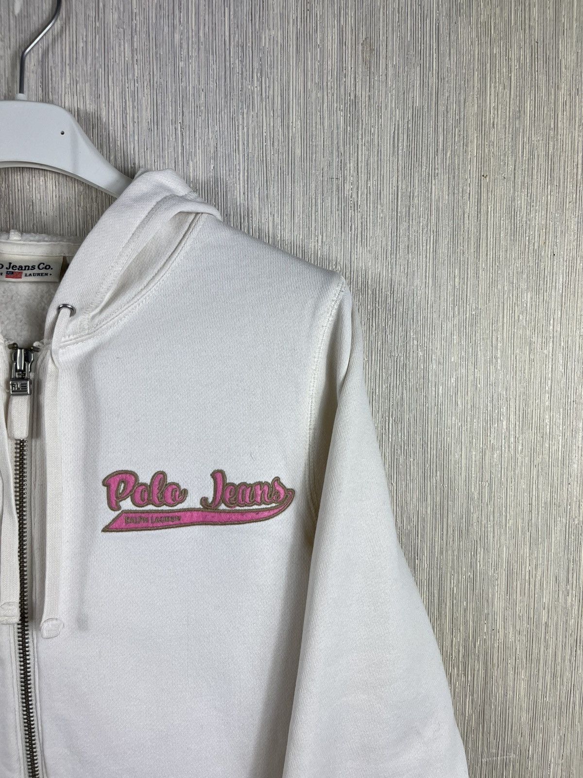 Polo Ralph Lauren × Vintage Vintage Polo Ralph Lauren jeans y2k zip hoodie sweatshirt Size M / US 6-8 / IT 42-44 - 3 Thumbnail