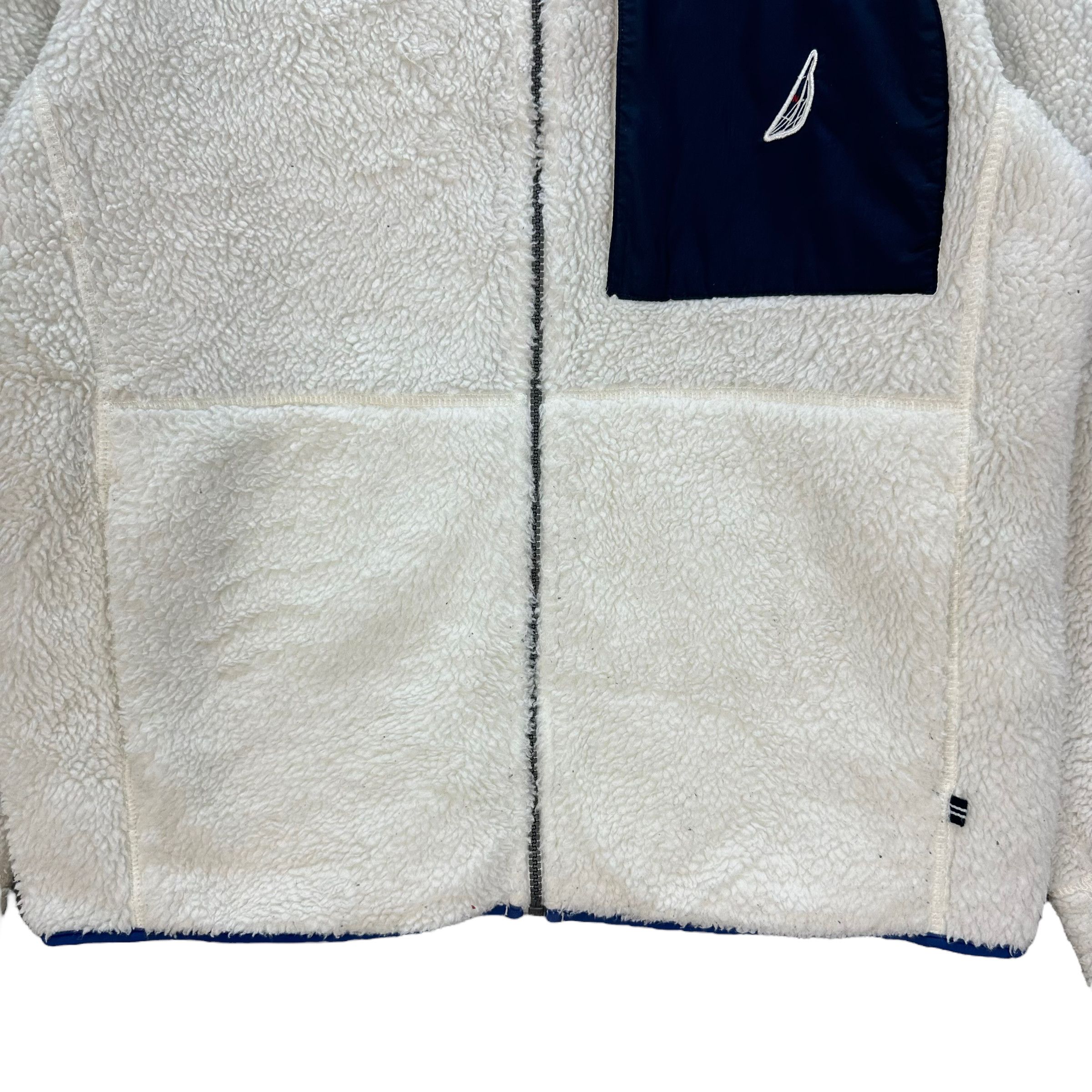 Nautica NAUTICA SLEEVE BIG LOGO FLEECE JACKET #8213-215 Size US M / EU 48-50 / 2 - 3 Thumbnail