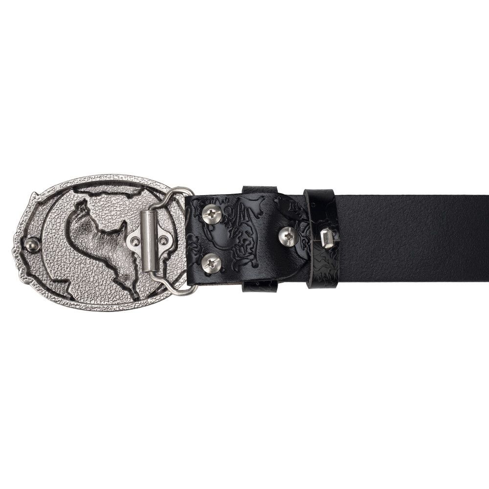 Designer New Design Vintage Belt Riveted Belts Menswear Accessories Size ONE SIZE - 2 Thumbnail