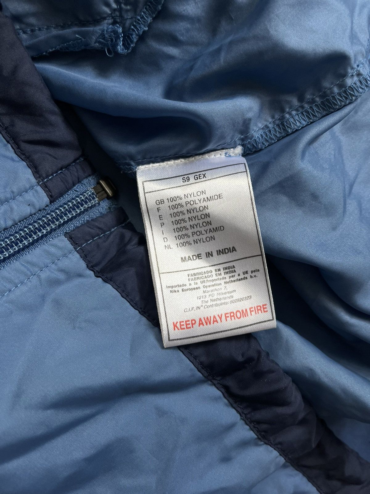 Nike × Vintage 90’s NIKE RETRO SPELLOUT LOGO SWOOSH VINTAGE TRACK JACKET Size US XL / EU 56 / 4 - 8 Thumbnail