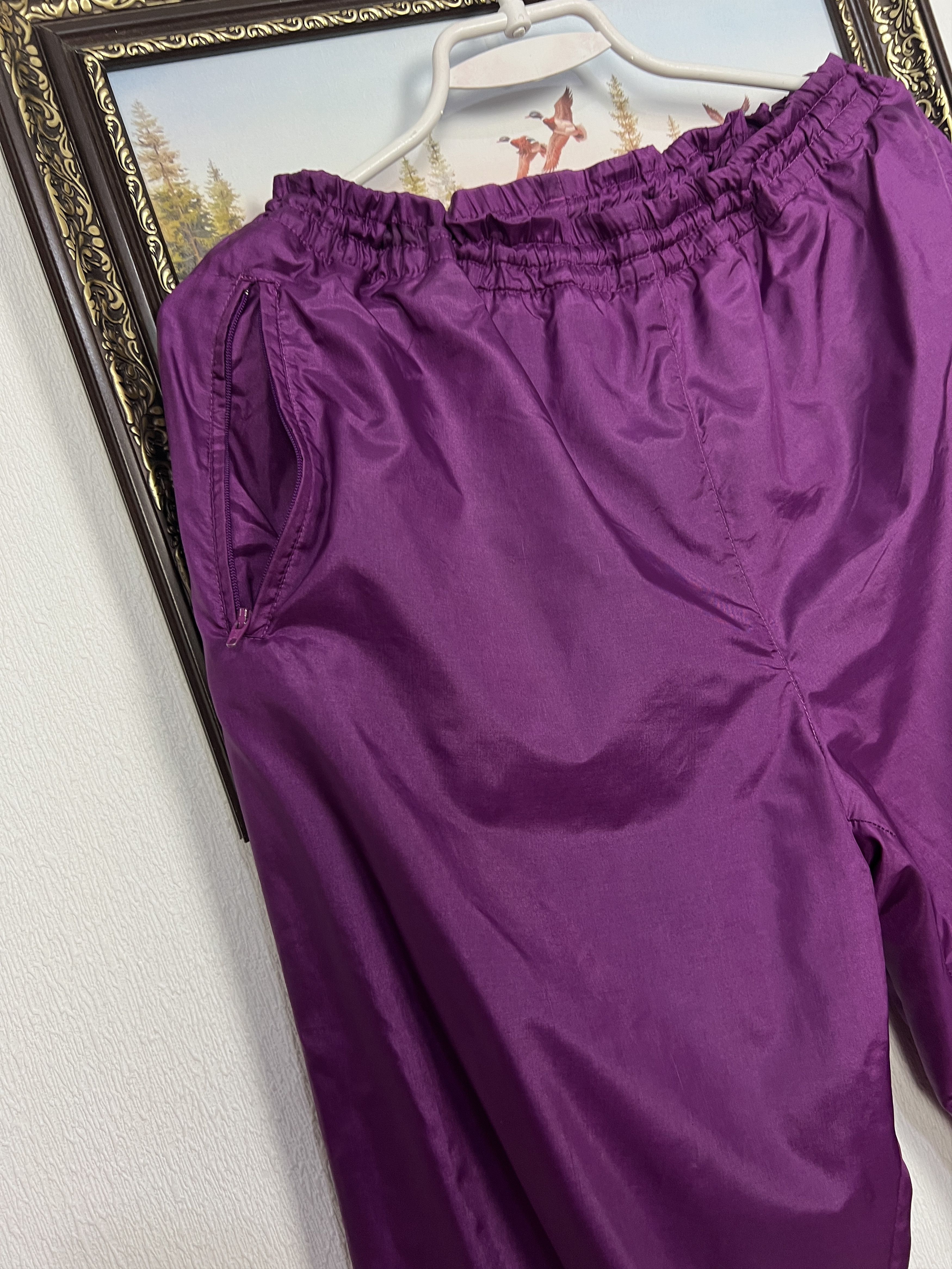 Adidas Vintage 90's Nylon Track Pants Sweatpants Rare Athletic Size US 34 / EU 50 - 3 Thumbnail