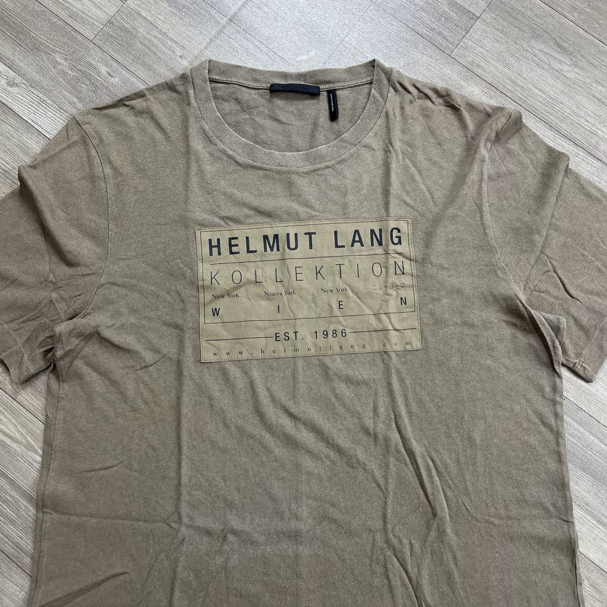 Helmut Lang Luxury Helmut Lang Kollektion Logo Patch Tee Size US M / EU 48-50 / 2 - 2 Thumbnail