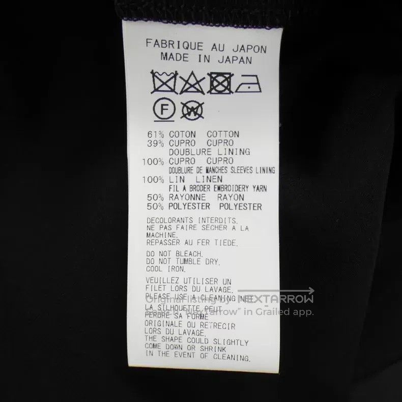 Yohji Yamamoto Yohji Yamamoto 23 SS embroidered coat Size US M / EU 48-50 / 2 - 7 Thumbnail