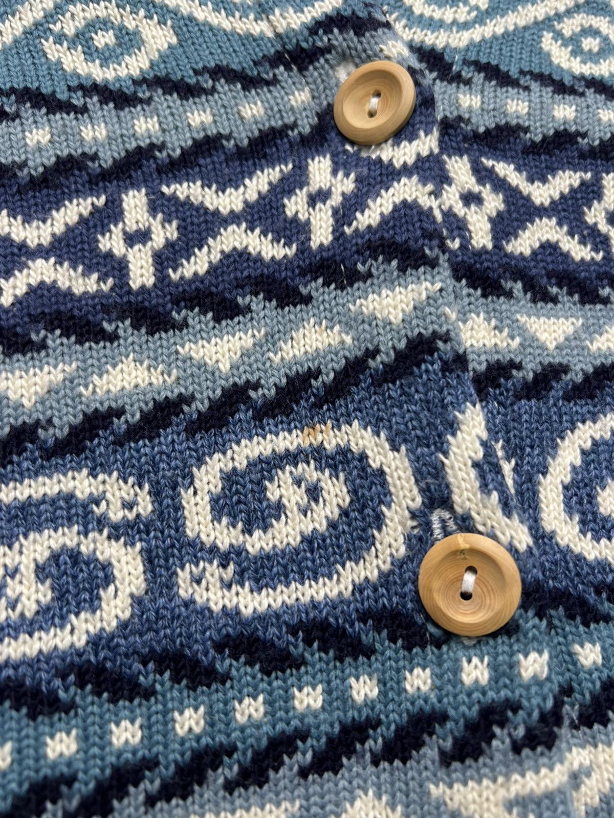 Vintage Vintage Japanese knitted cardigan Size US M / EU 48-50 / 2 - 3 Thumbnail